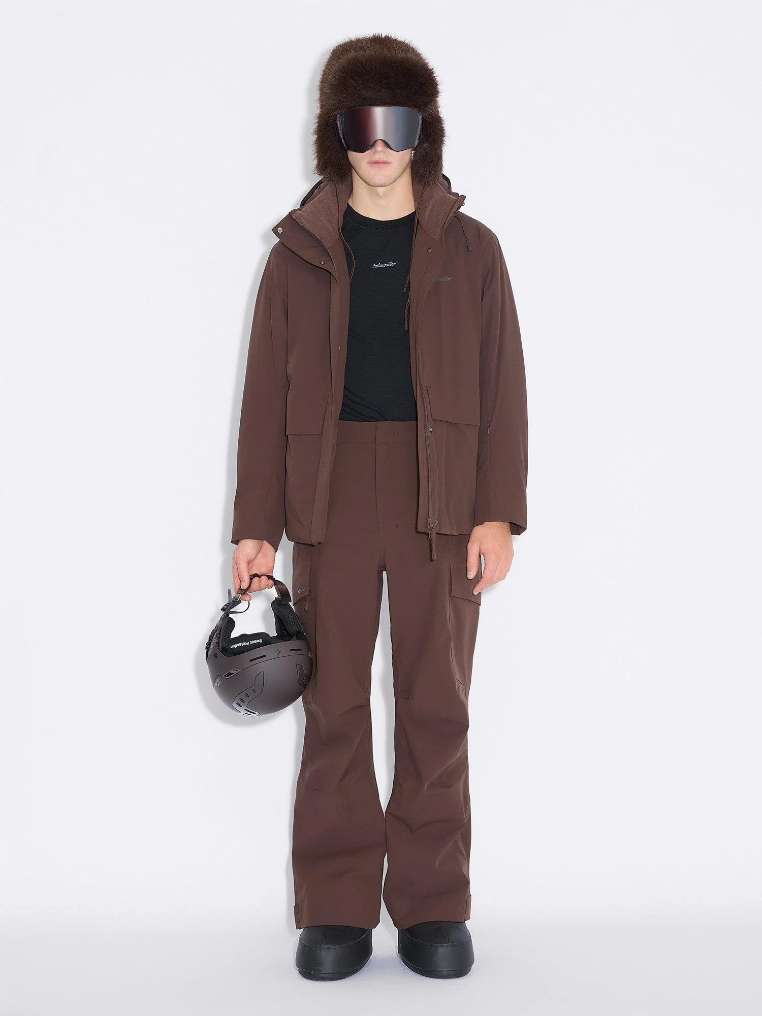 M Tryvann 3l Trousers  Dk. Brown - Image 9