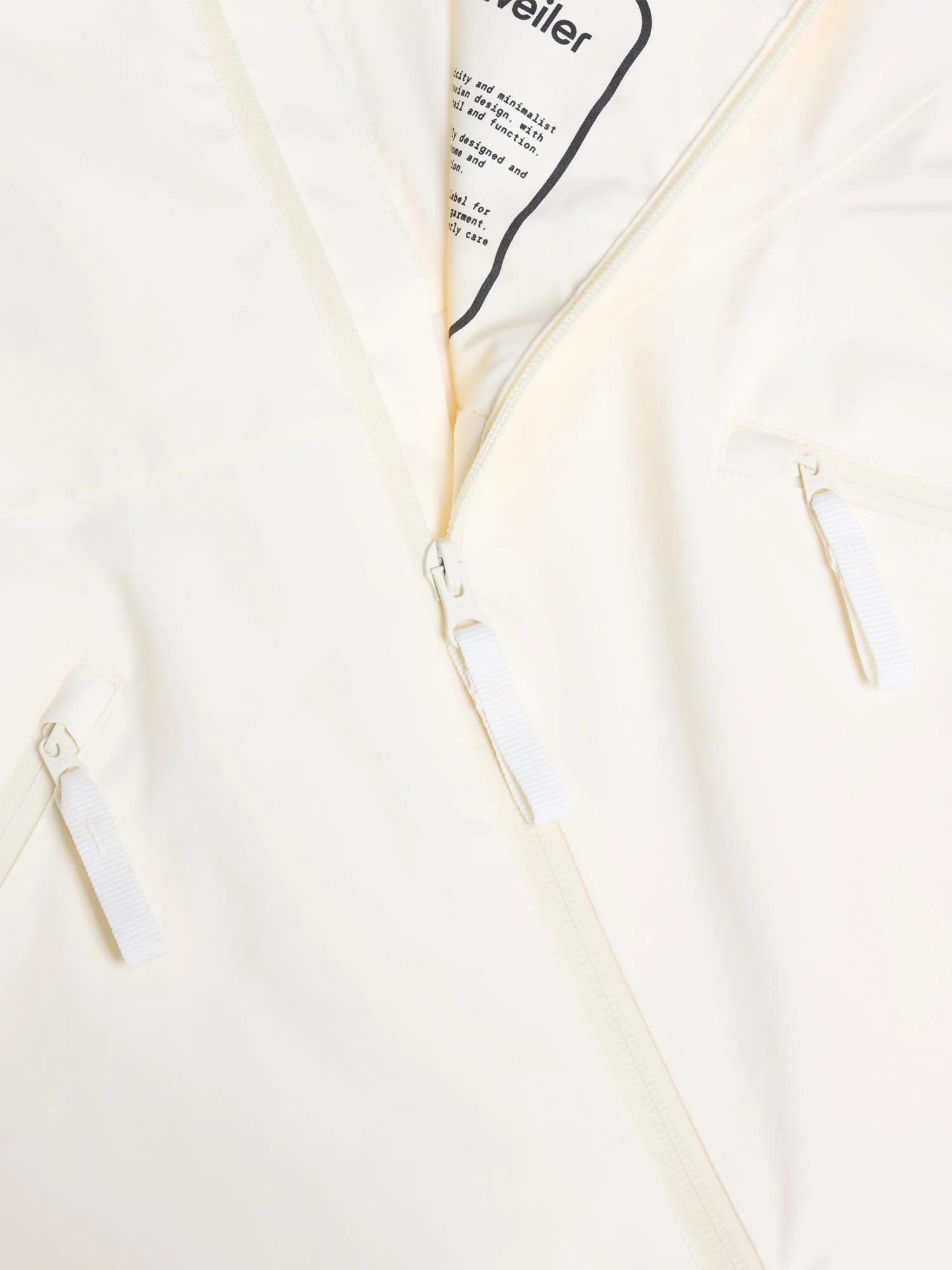 W Tryvann Bib Trousers  Ecru - Image 5