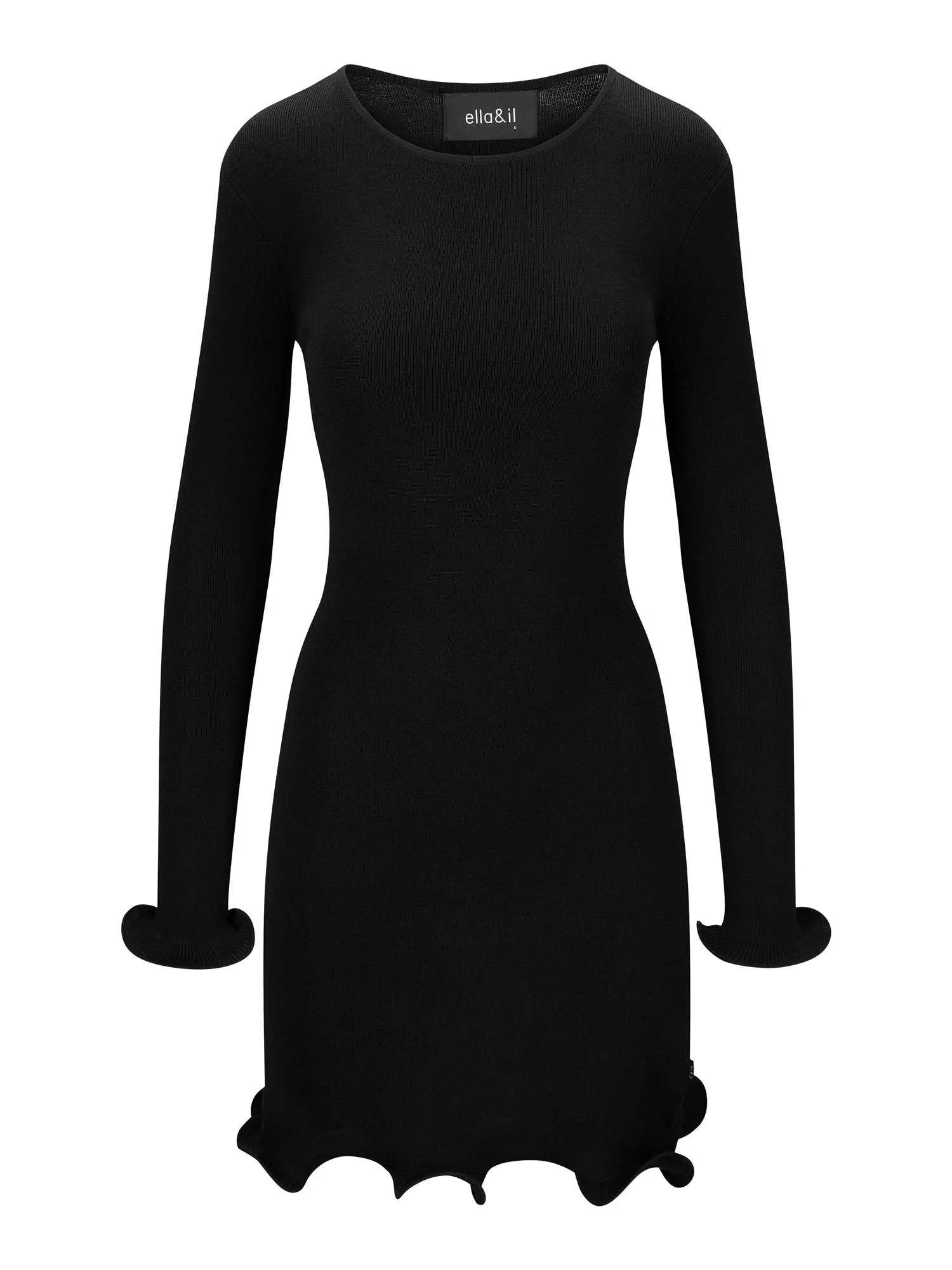 Isara Merino Dress Black