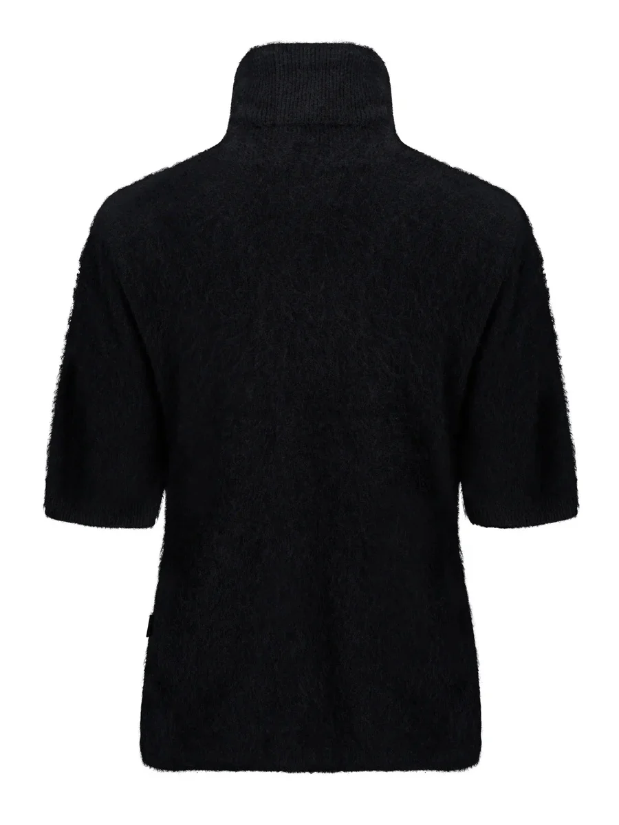 Sunniva Brushed Tee  Black - Image 2