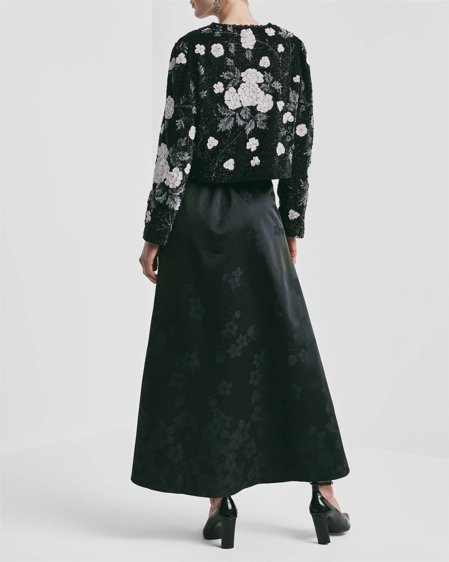 Beaded Cropped Jacket  Glamour - Image 5