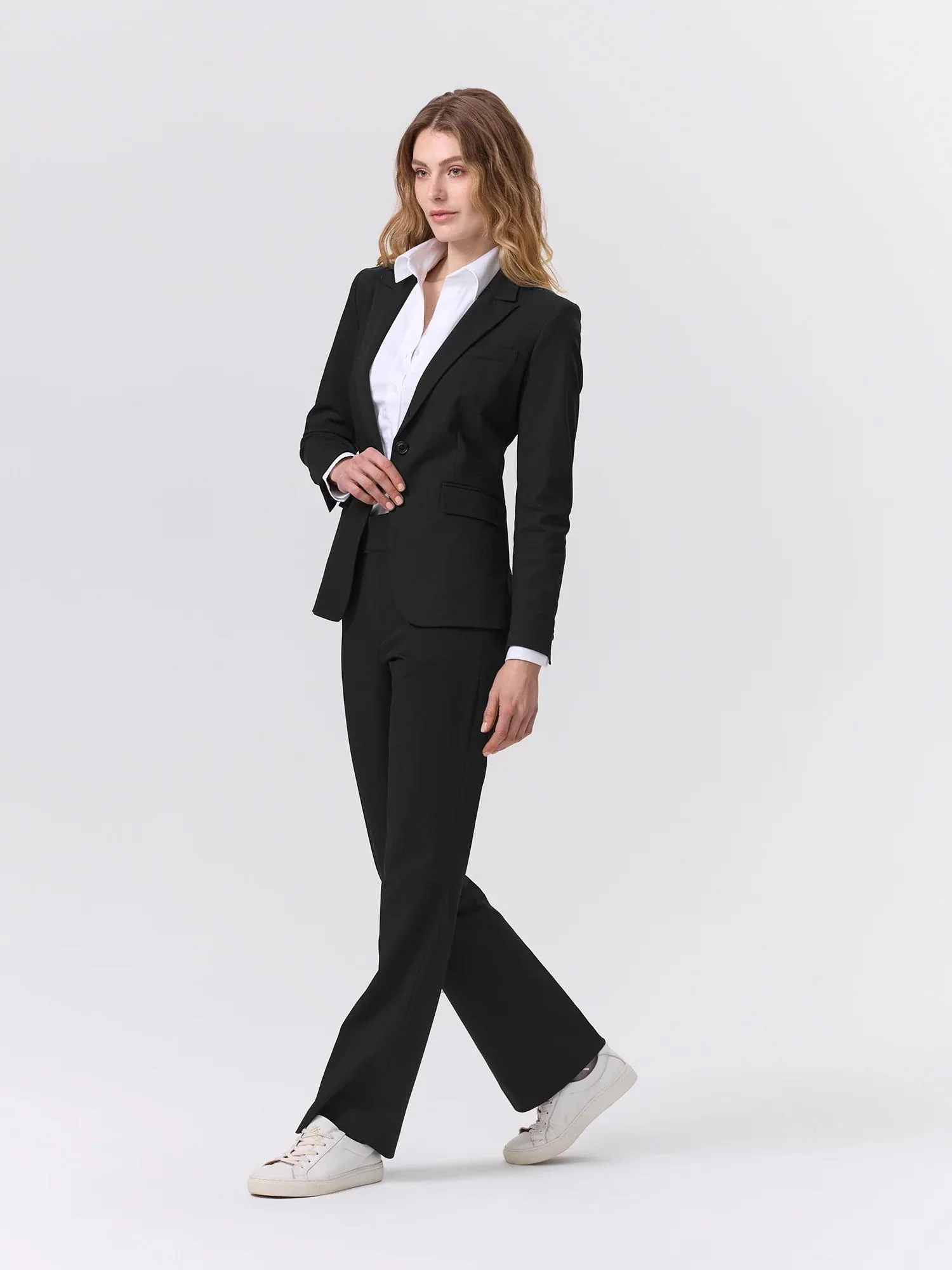 High Waist Trouser  Black - Image 6