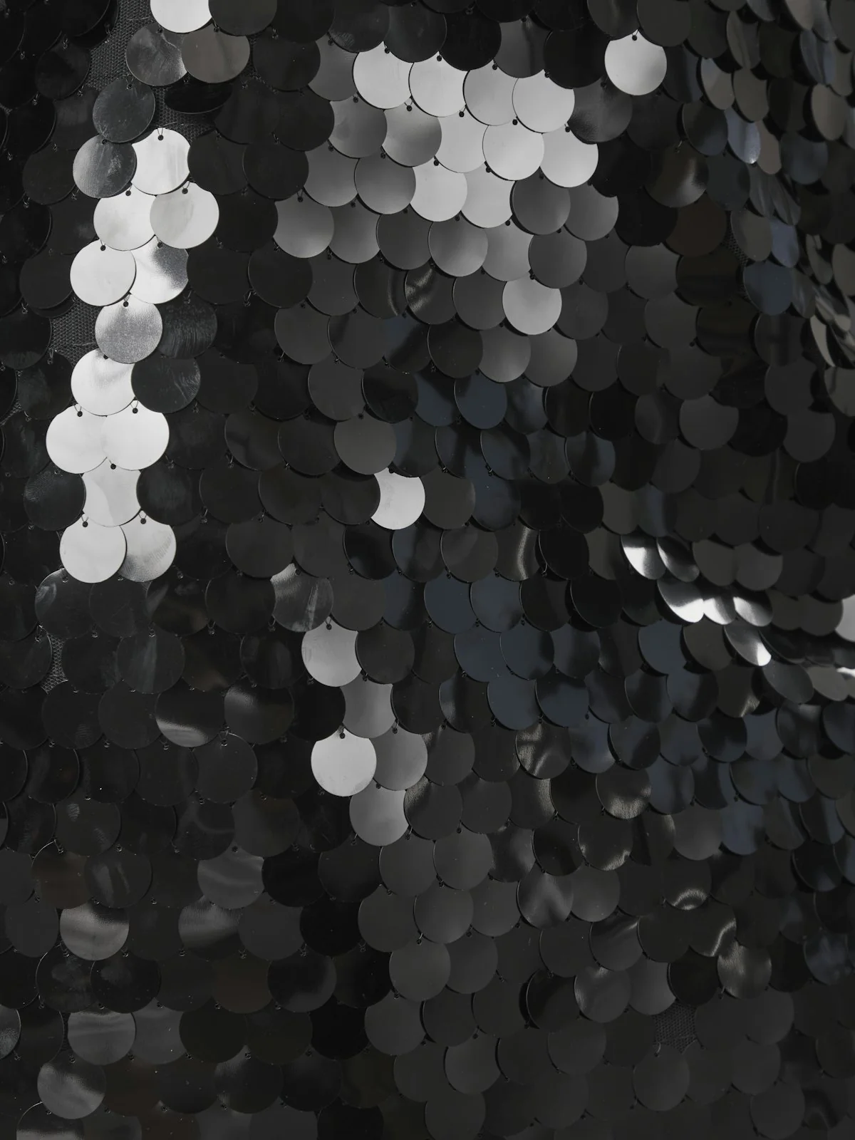Miva Big Sequins Skirt  Black - Image 6