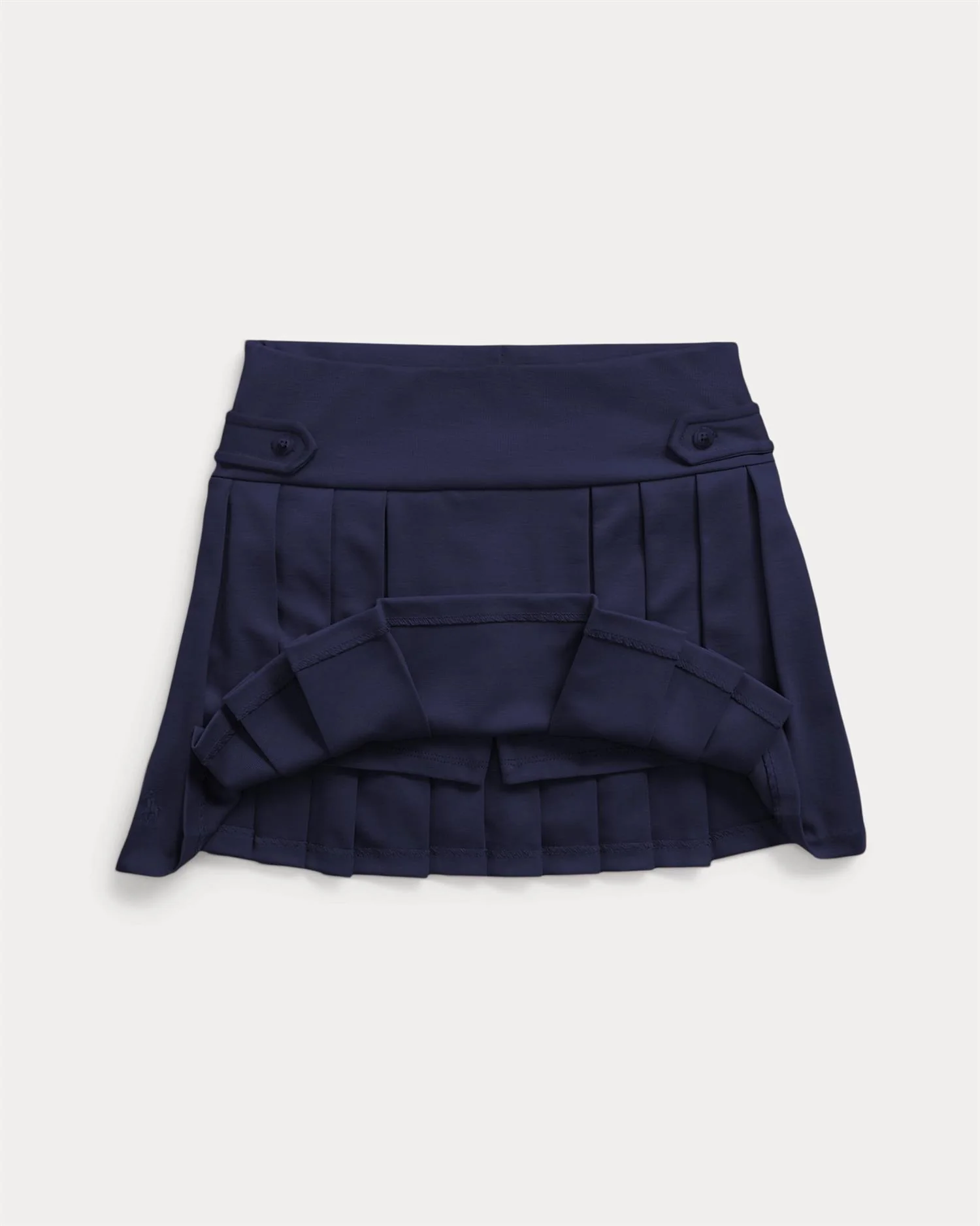 PLEAT SCOOTR-BOTTOMS SKIRT  Navy - Image 6