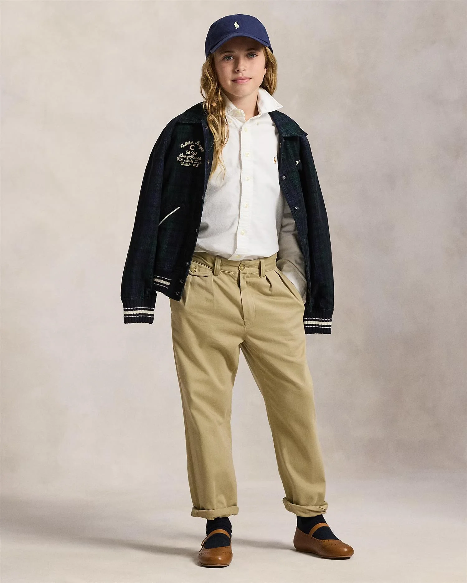 OXFORD SHIRT JENTE  Hvit - Image 2