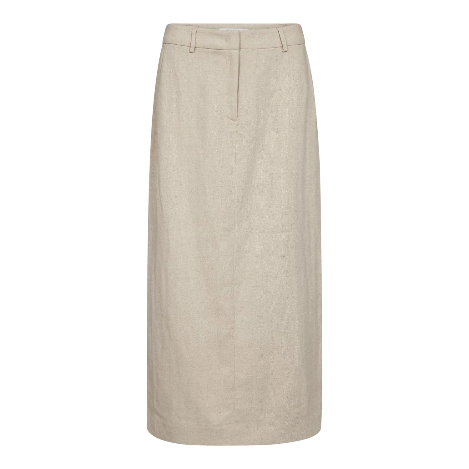 LeenaCC Linen Floor Skirt  Bone