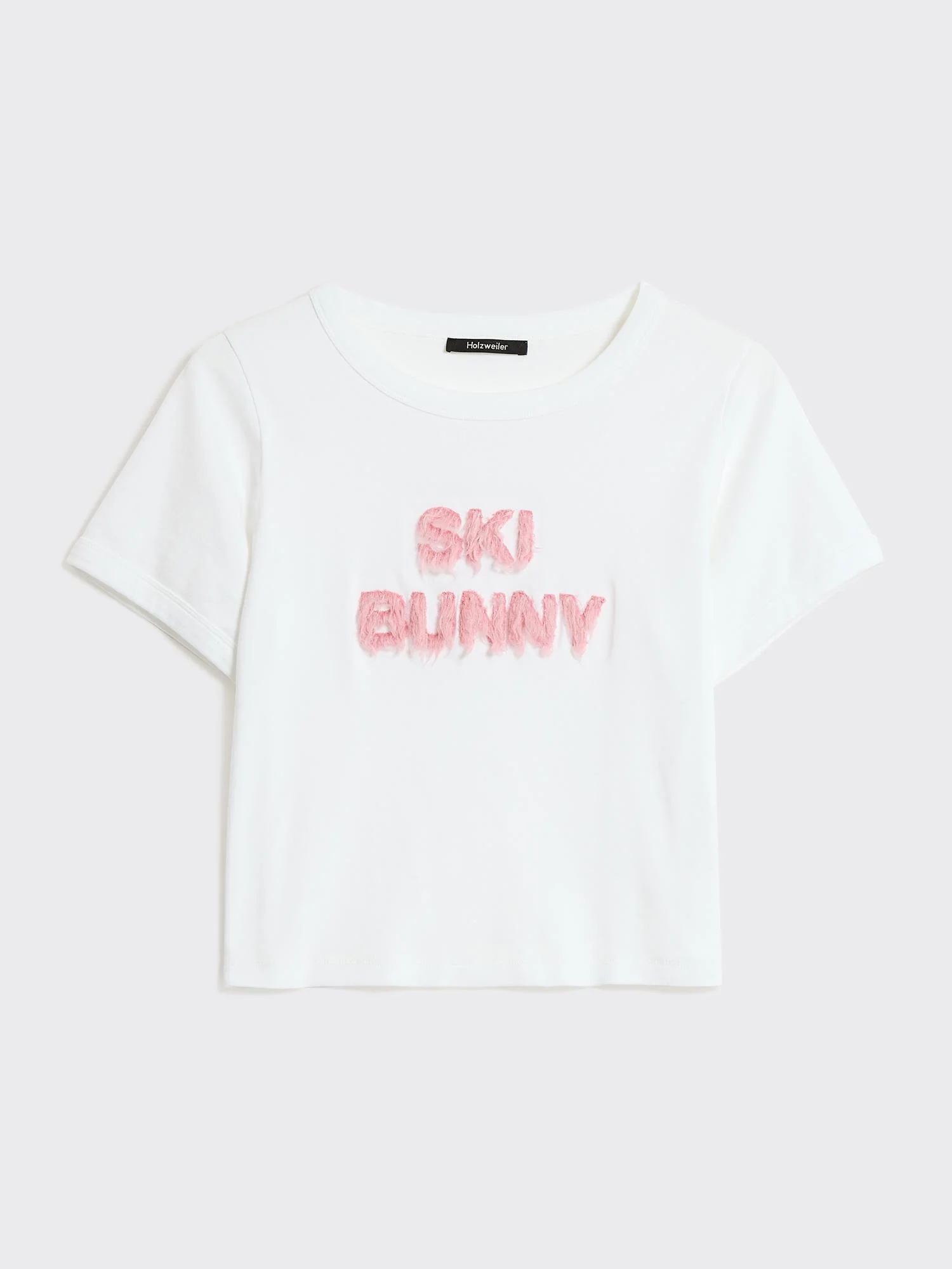 Kitty Fluffy Tee White