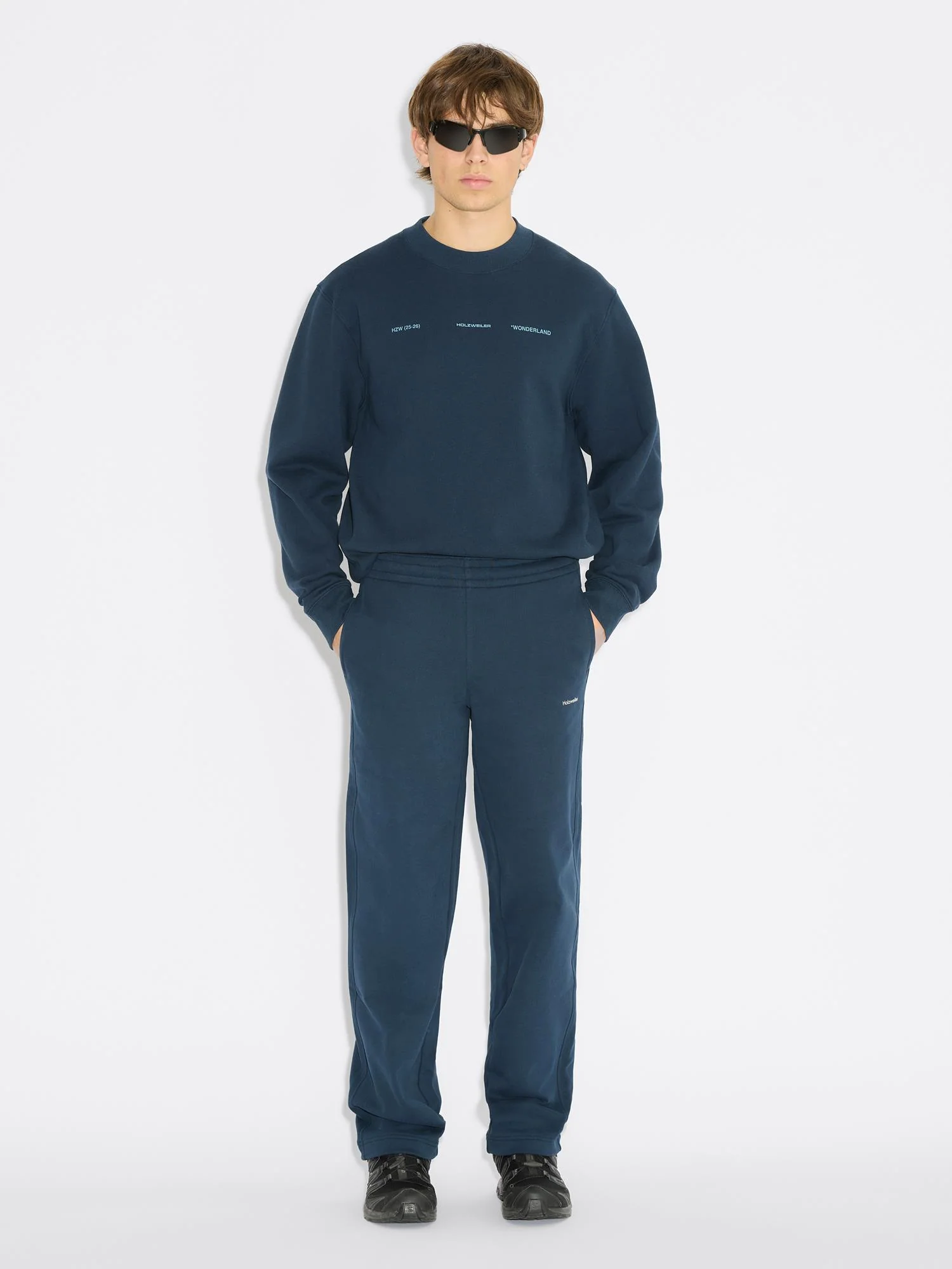 M Relaxed Trousers  Dk. Blue - Image 2
