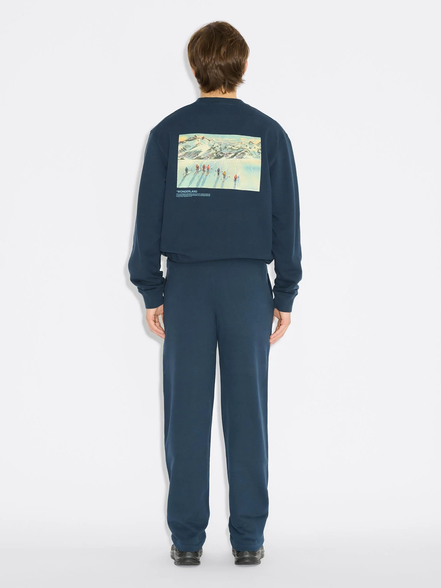 M Relaxed Trousers  Dk. Blue - Image 3