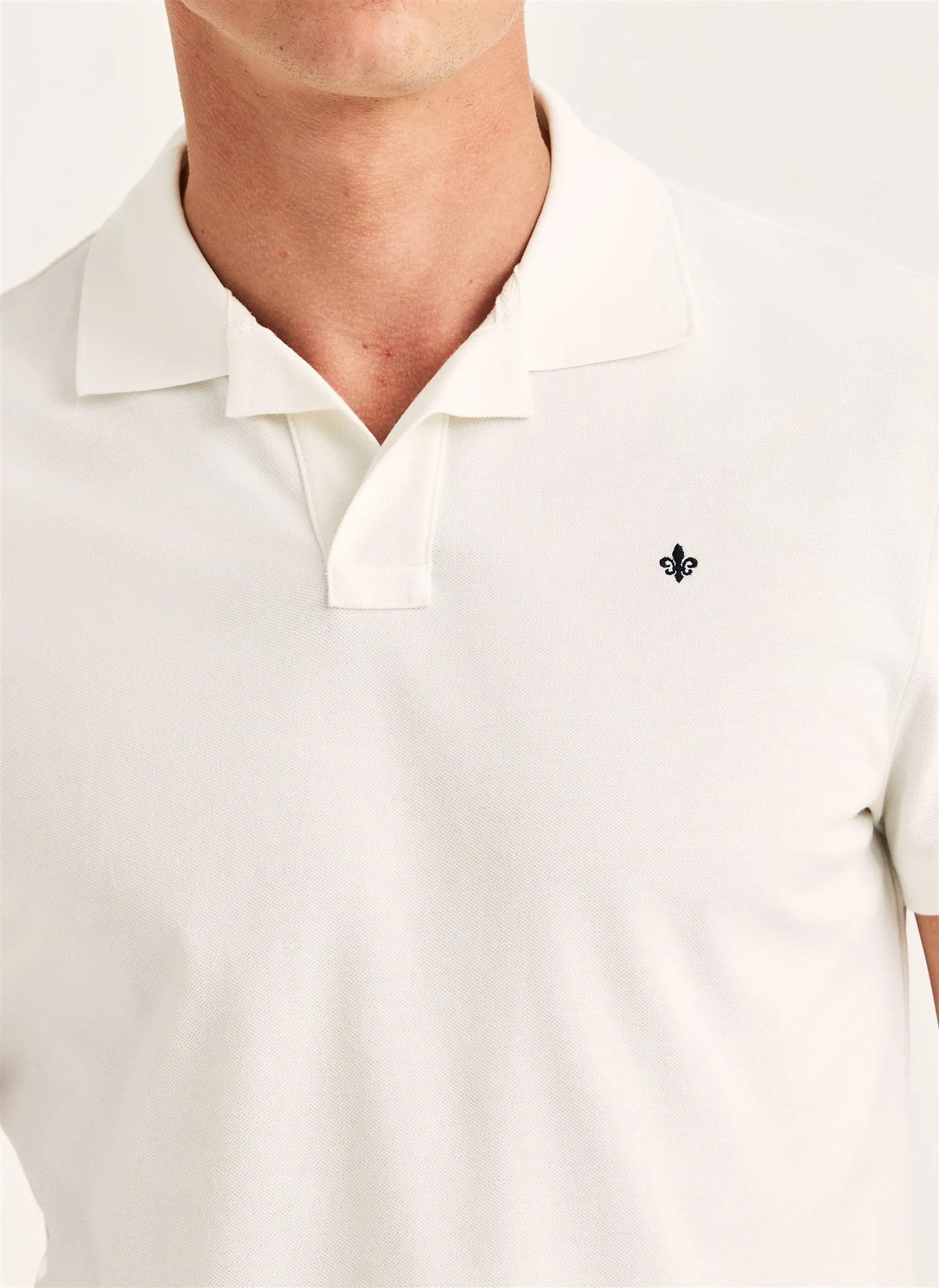 Dylan Piqué Shirt Off White - Image 4
