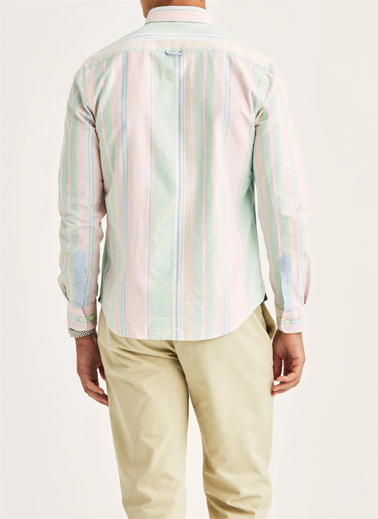 Morris Happy Oxford Shirt-Classic Fit  Pink - Image 3