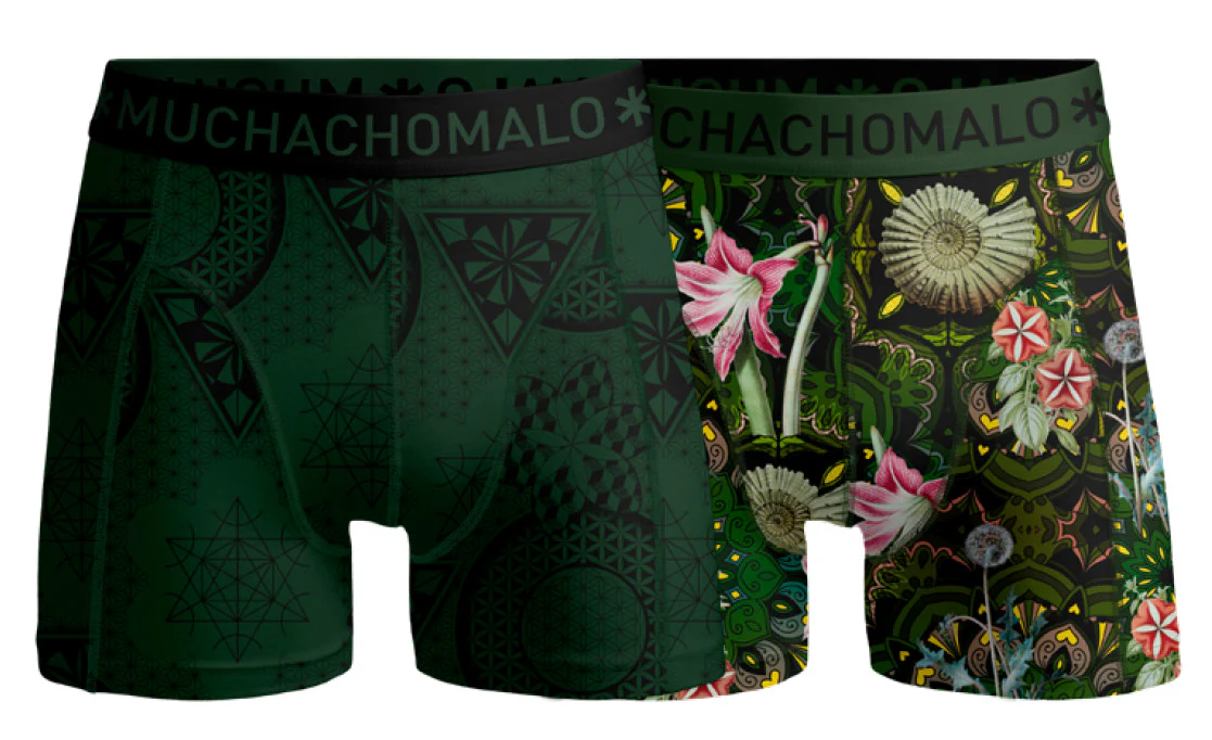 Geometric 2pk Boxer Print/Print