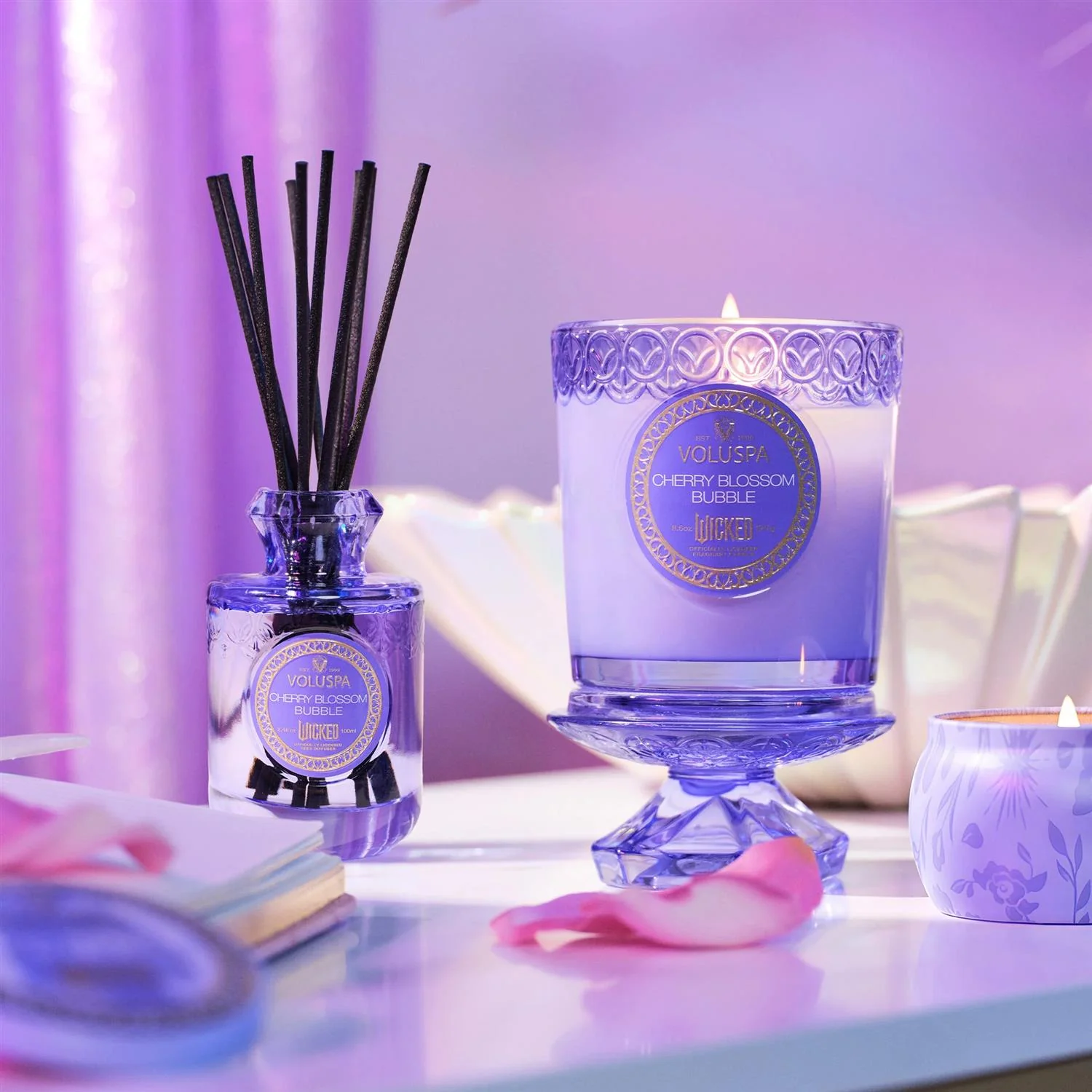 Reed Diffuser 100ml  Cherry Blossom Bubble - Image 4
