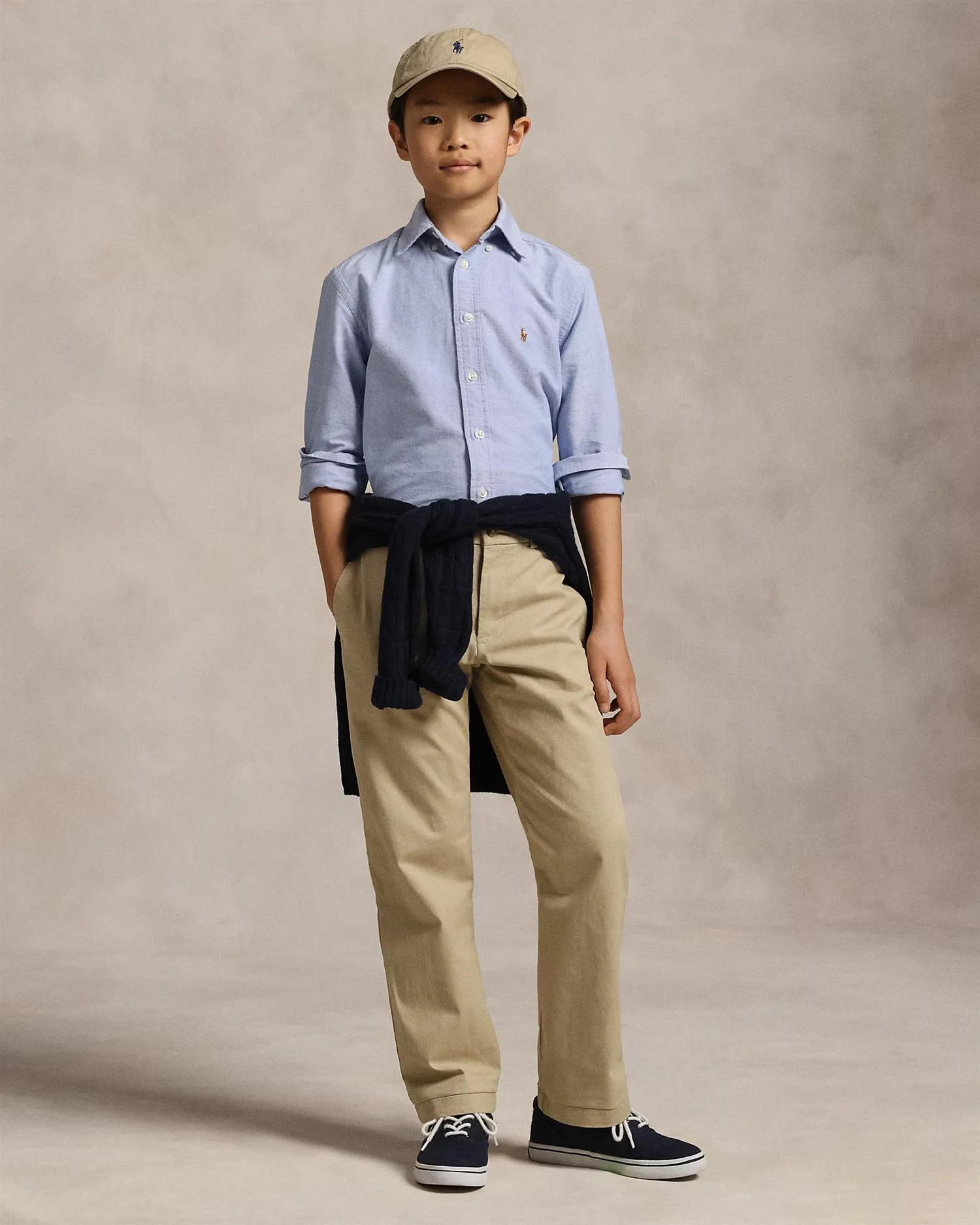 LS BD-TOPS-SHIRT  Blue - Image 3