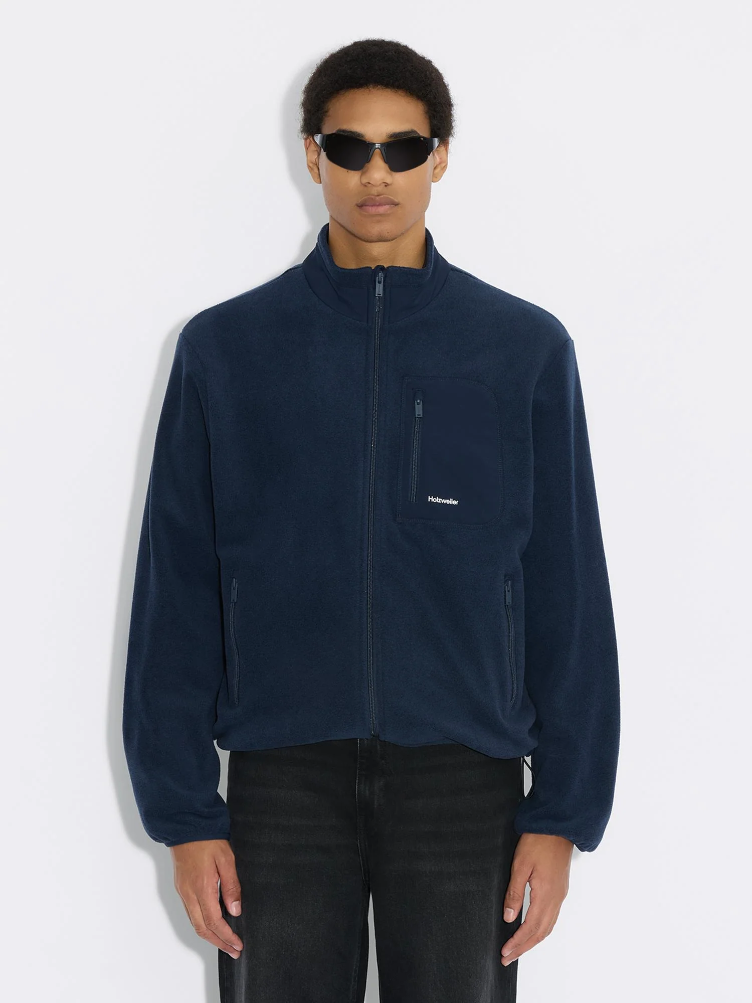 Dovre Fleece Jacket Dk. Navy - Image 4