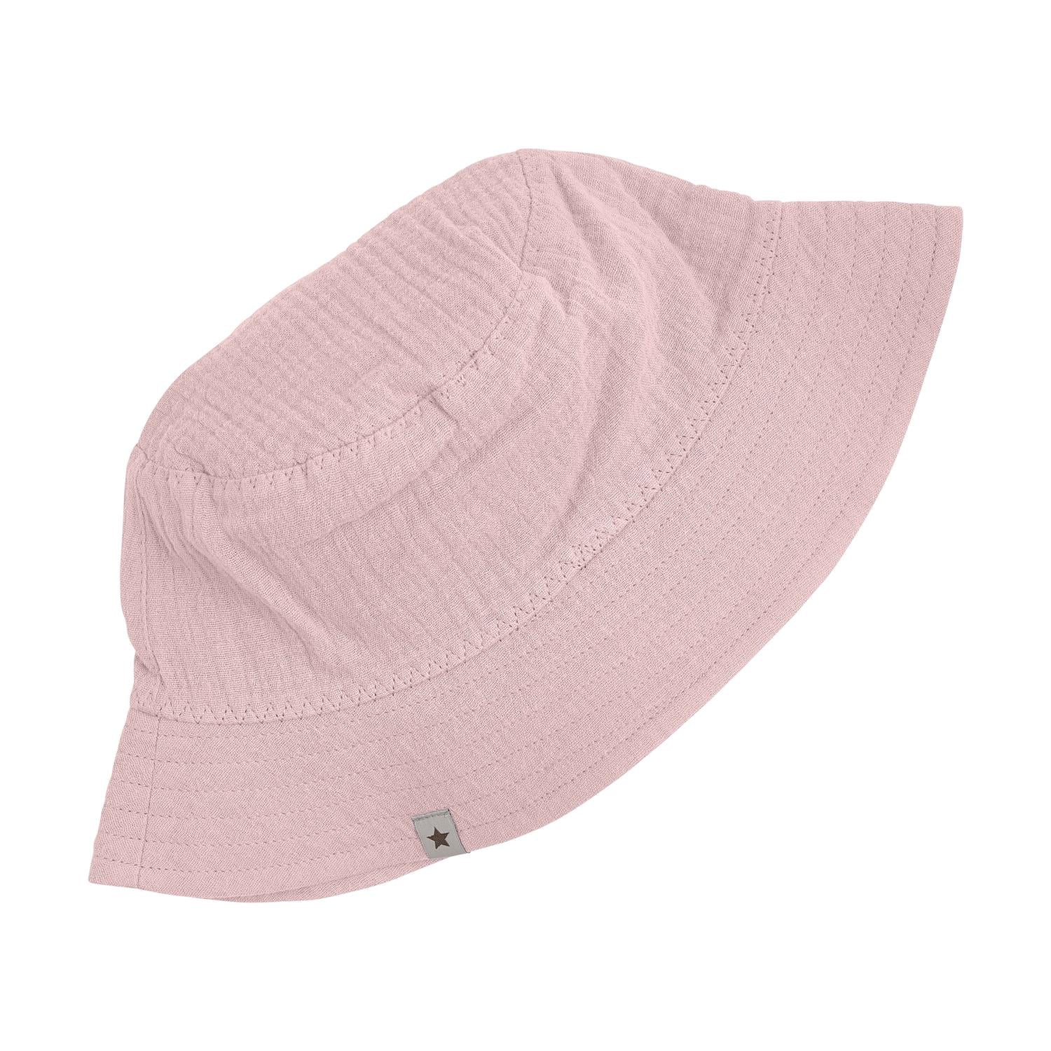 Bucket Hat Muslin  Pale Mauve - Image 3