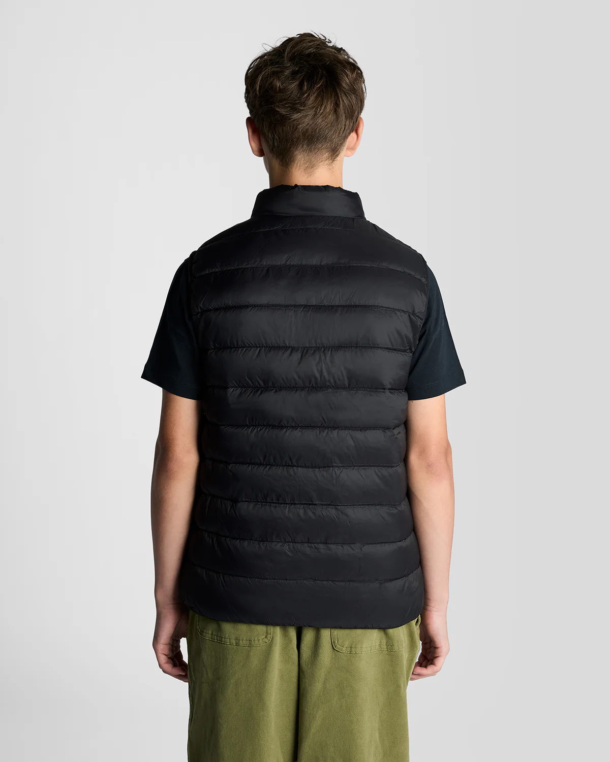 Light Weight Padded Gilet  Dark Navy - Image 4