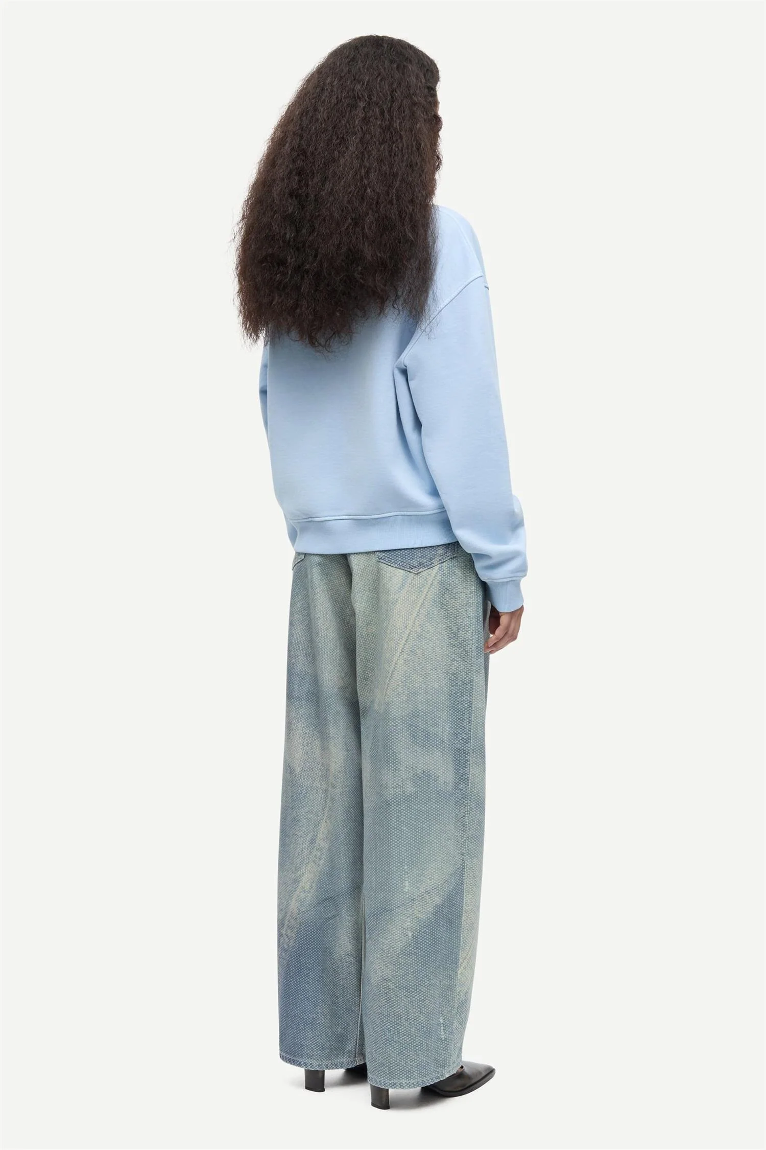 Savan Sweat 15697  Cashmere Blue Pigment - Image 2