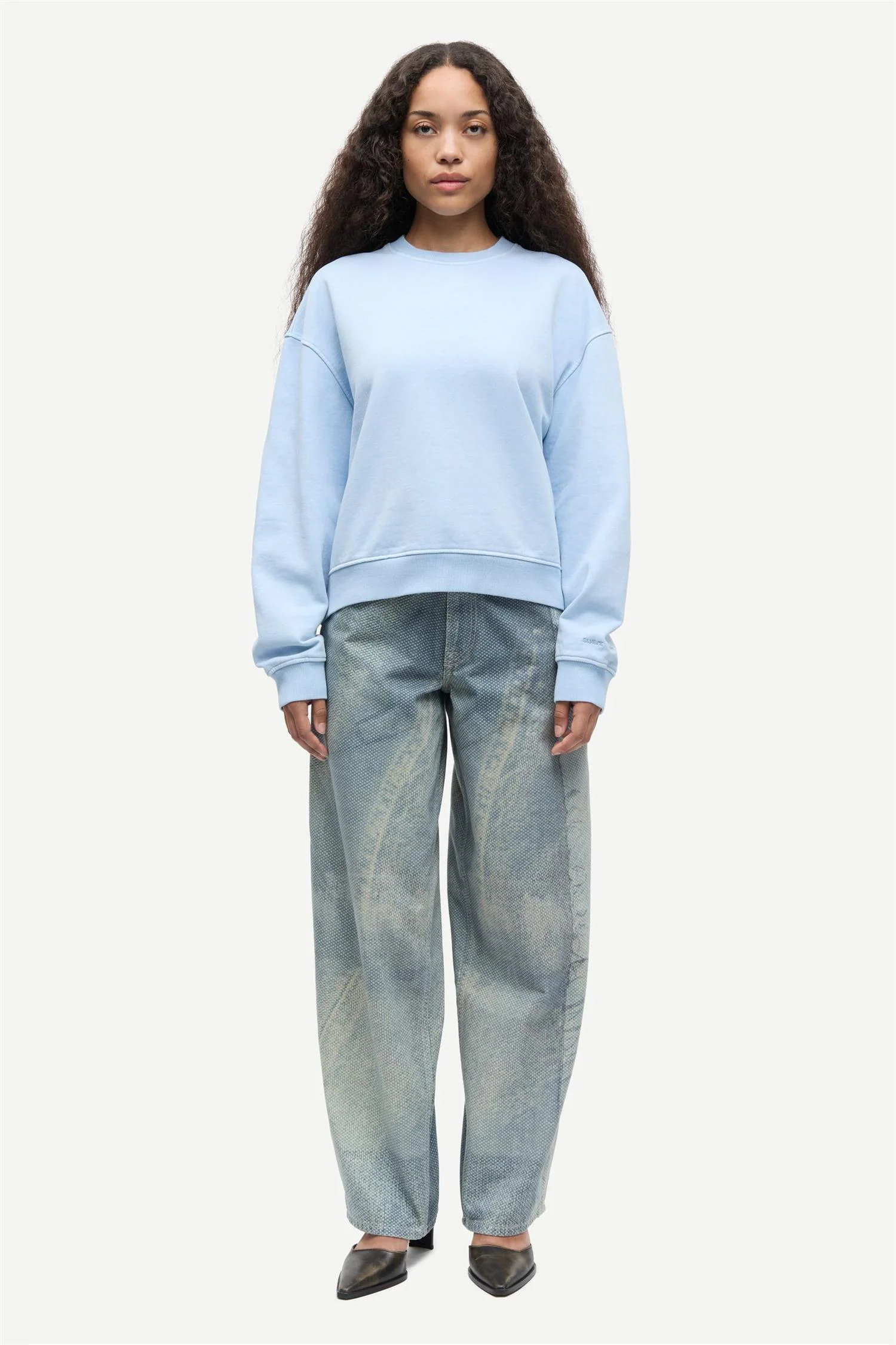 Savan Sweat 15697  Cashmere Blue Pigment - Image 3