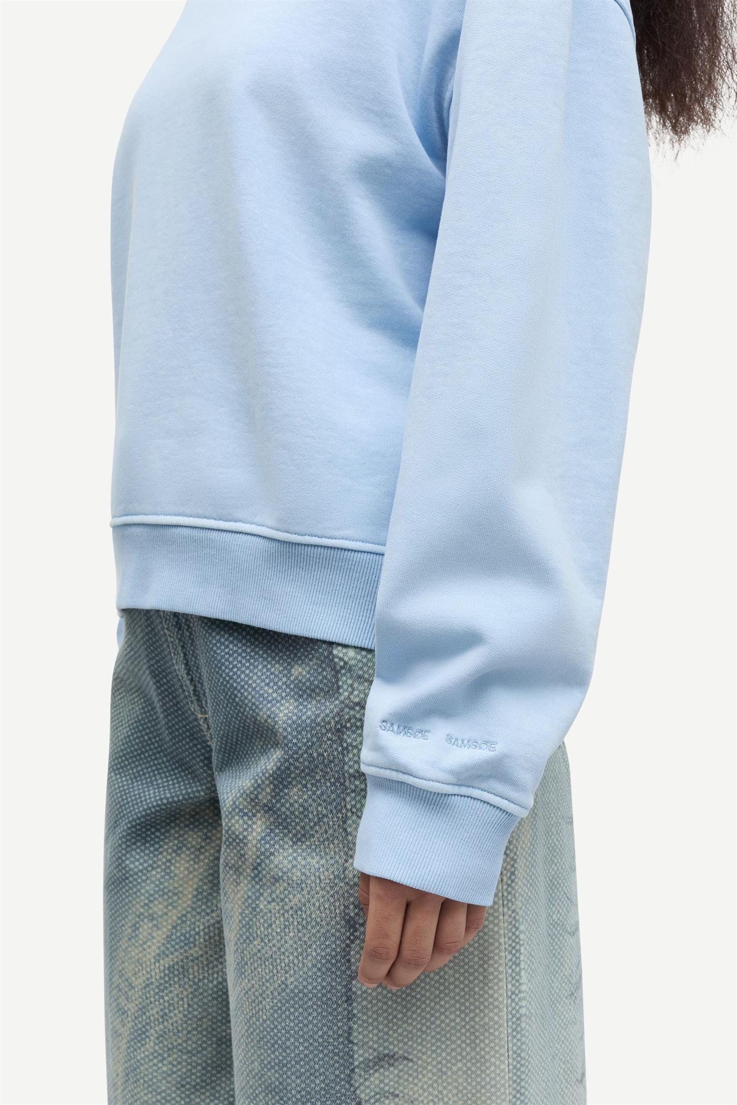 Savan Sweat 15697  Cashmere Blue Pigment - Image 5