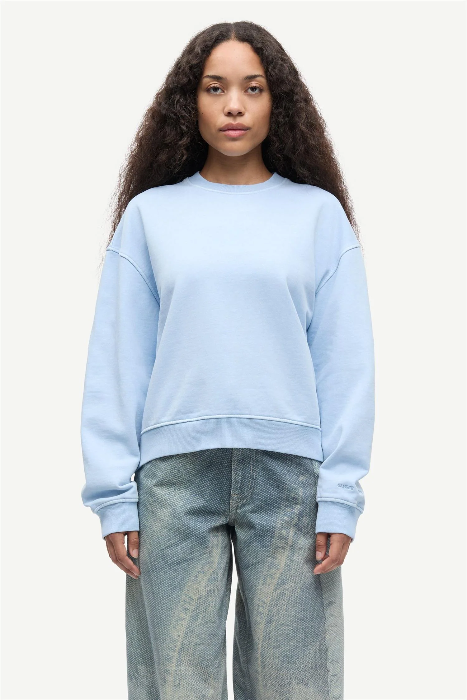Savan Sweat 15697  Cashmere Blue Pigment - Image 6