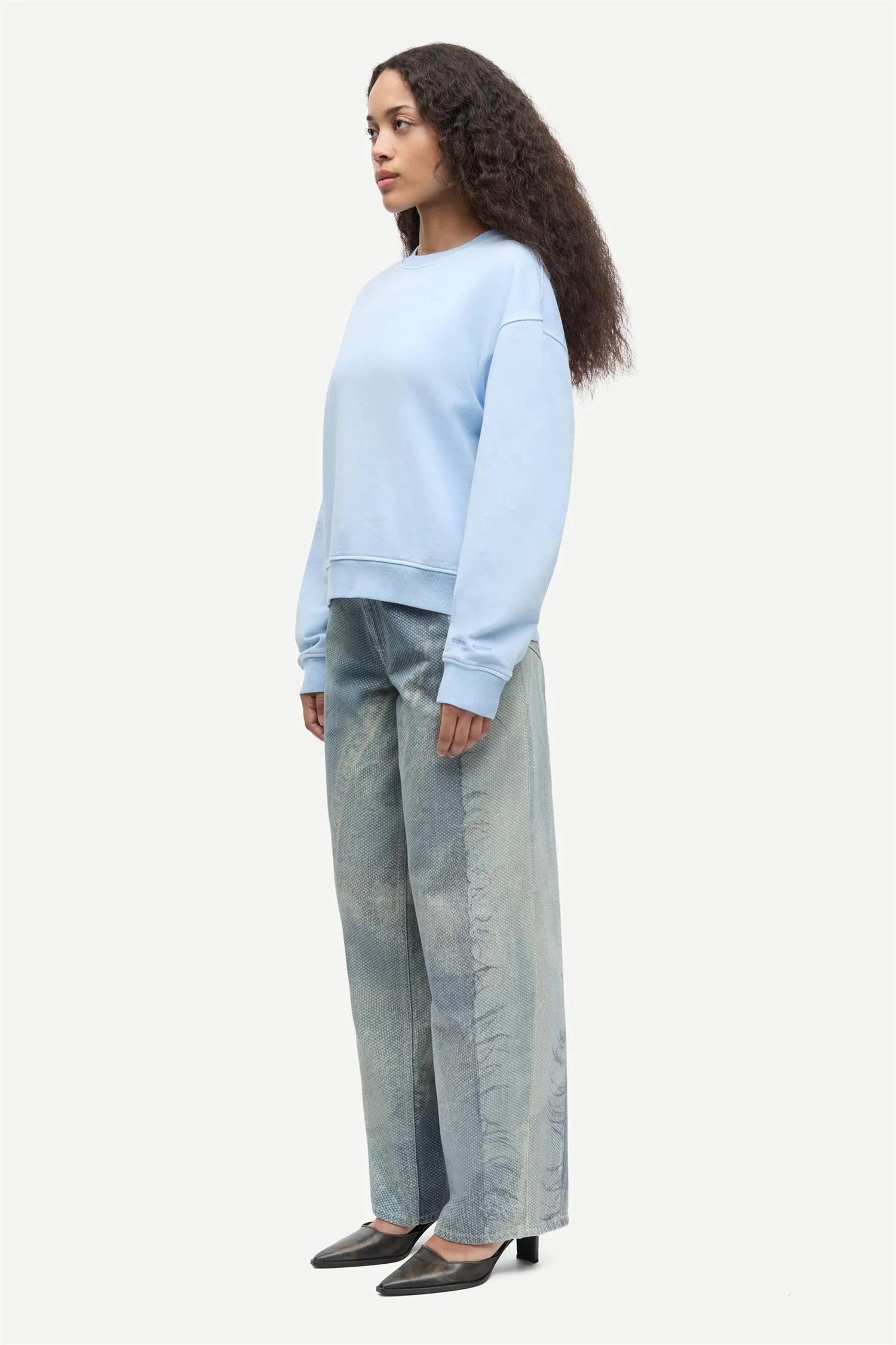 Savan Sweat 15697  Cashmere Blue Pigment - Image 7