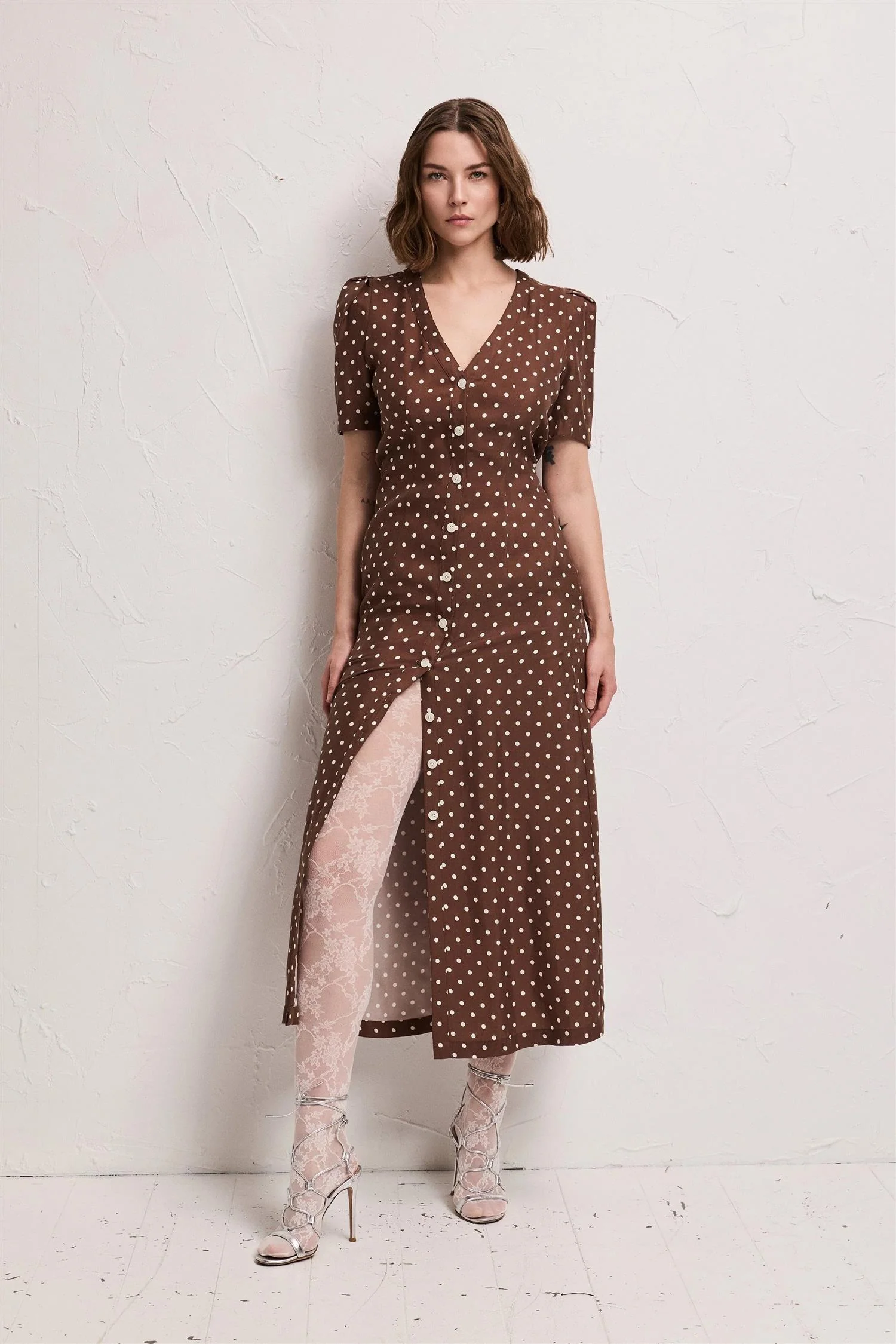 NIMA DOTS  Dots Brown - Image 5