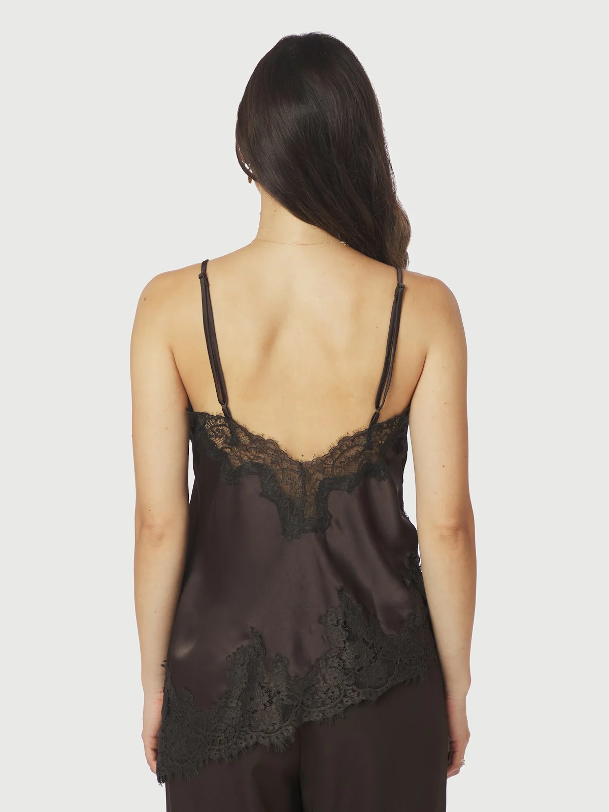 Viole Lace Top  Dark Brown - Image 6