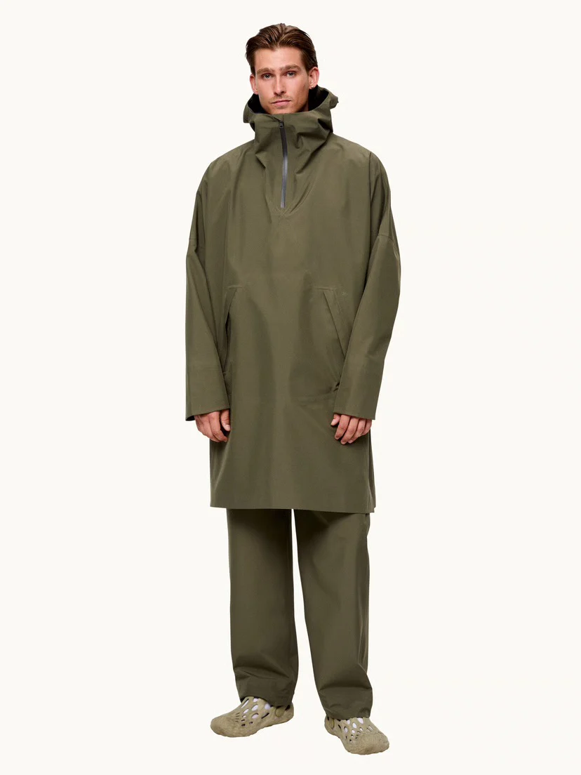 AALESUND PONCHO  Grape Leaf