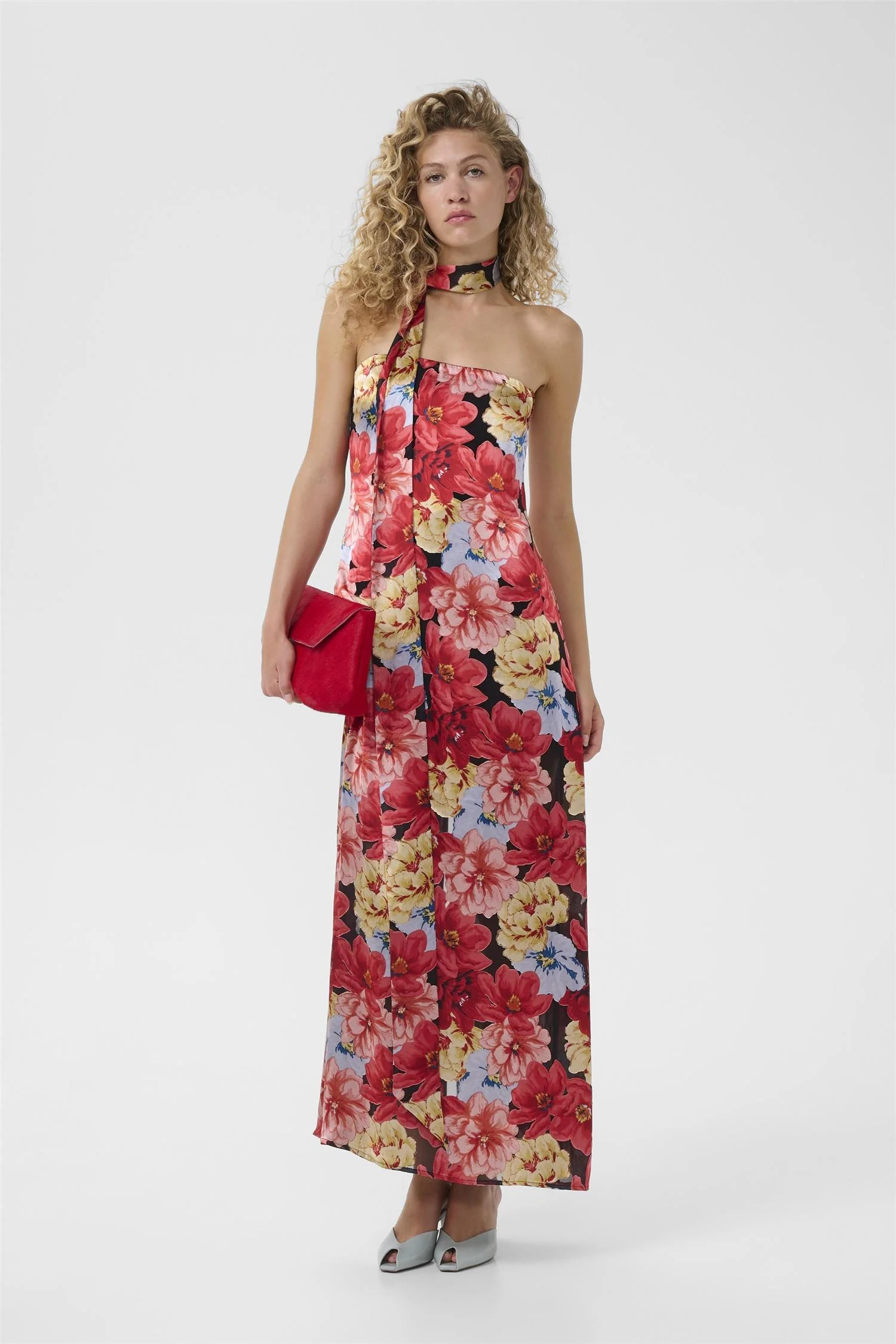 Sigrida P Silk Dress  Dessert Flower Multi - Image 2