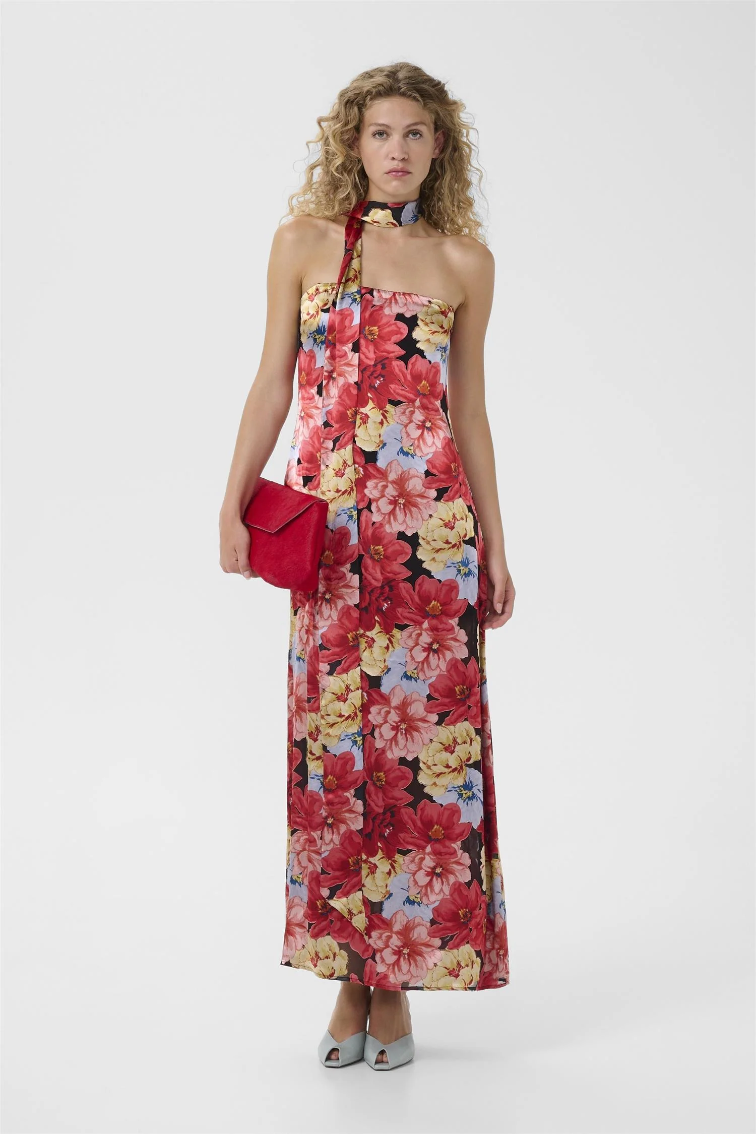 Sigrida P Silk Dress  Dessert Flower Multi - Image 3