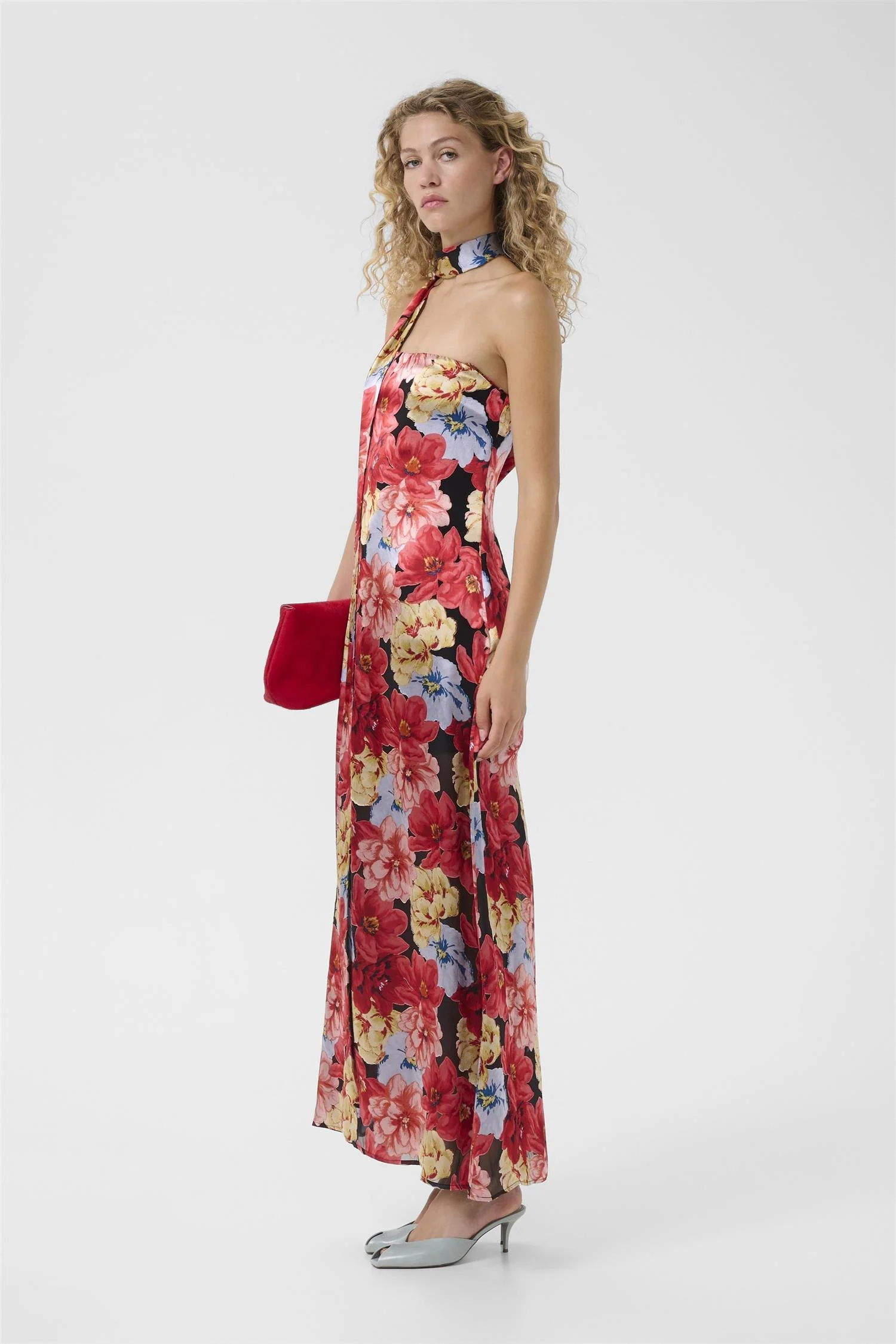 Sigrida P Silk Dress  Dessert Flower Multi - Image 4