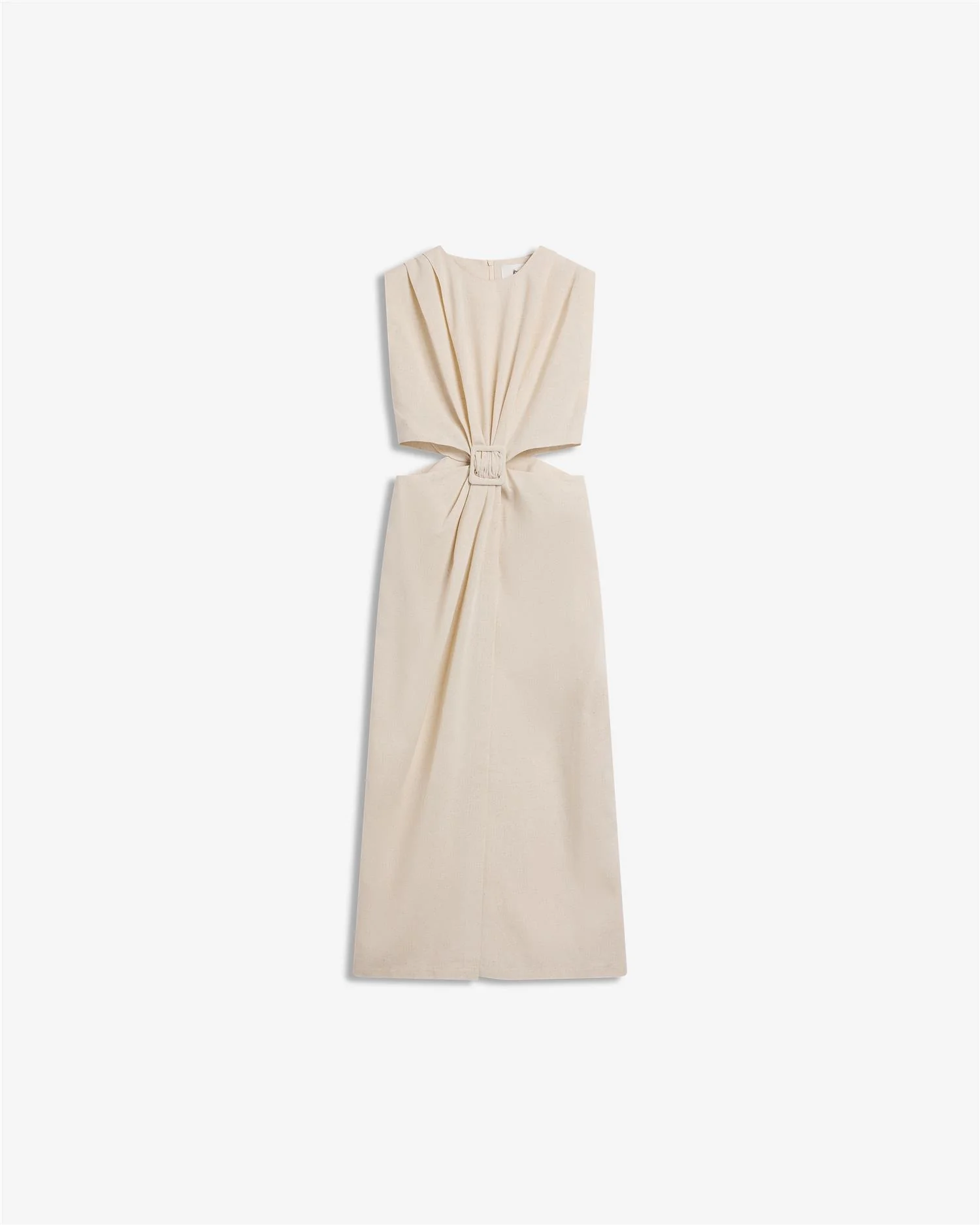 Riviera Dress  Raw Beige - Image 2