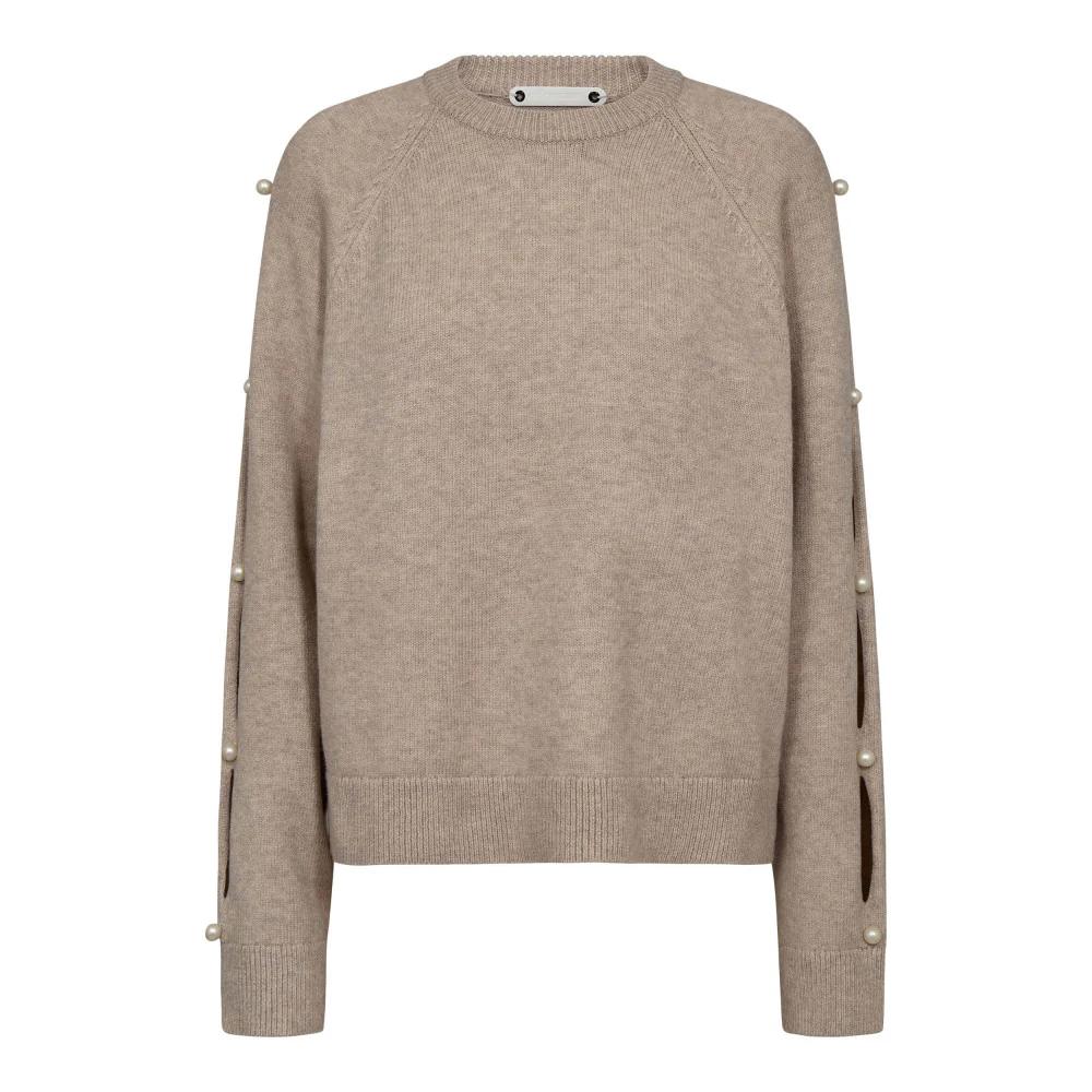 RowanCC Pearl Sleeve Knit  Bone