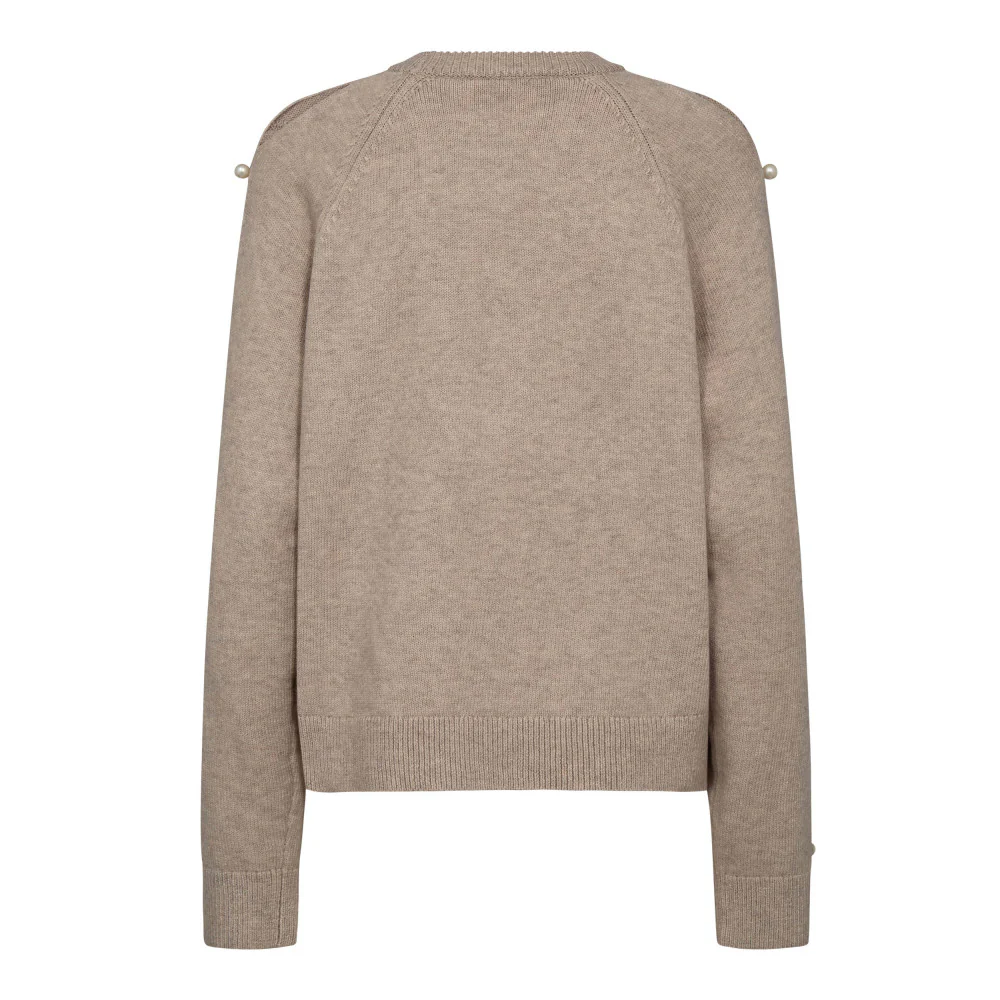 RowanCC Pearl Sleeve Knit  Bone - Image 2