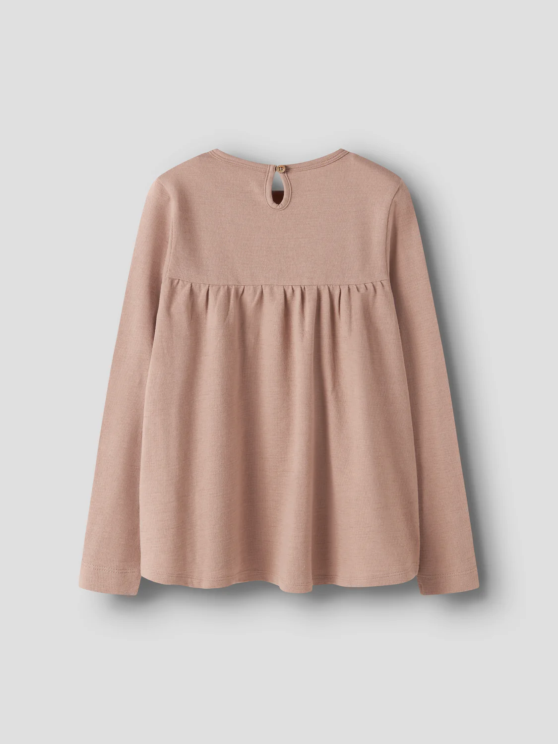 Berry Ls Loose Top Lysebrun - Image 3