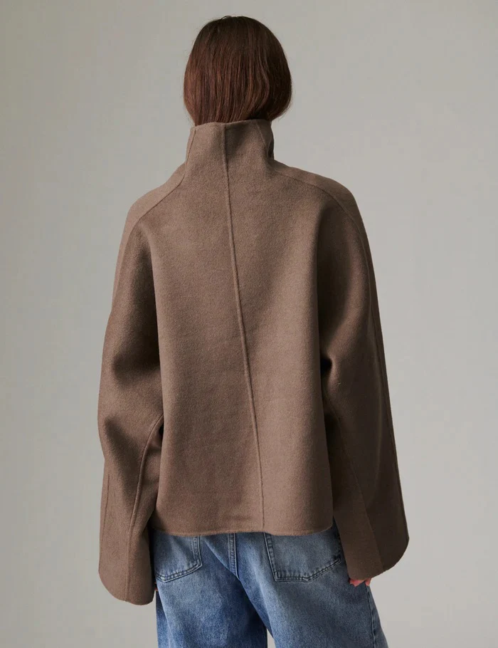 Ramsey - Double Faced Wool Walnut - Image 6