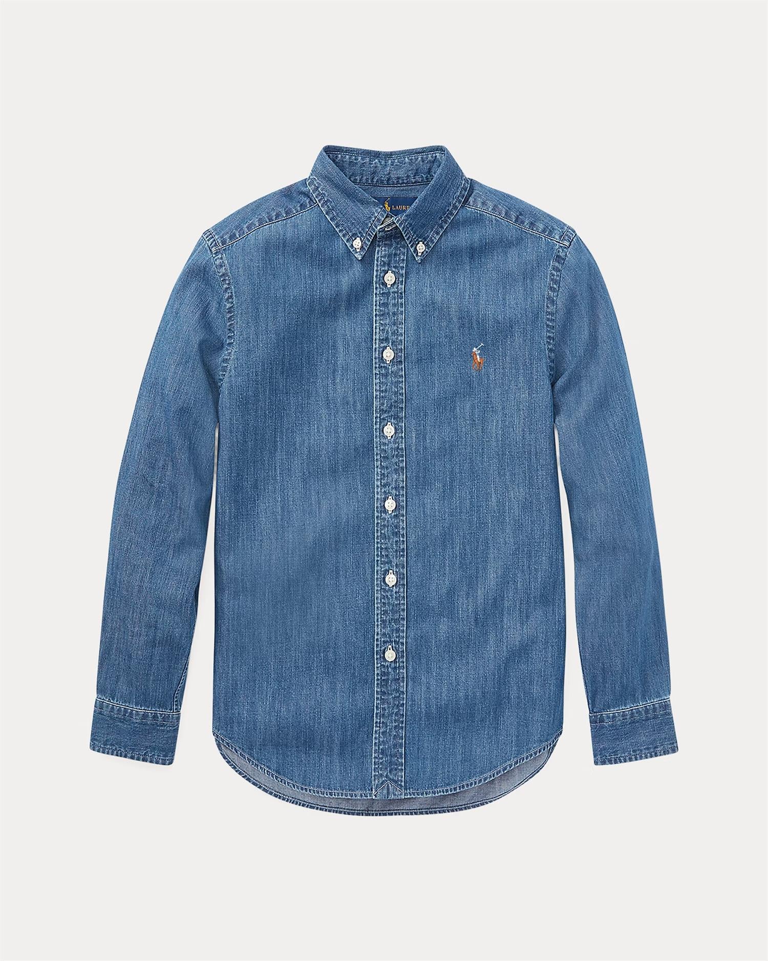LS BD-TOPS-SHIRT  Dk Blue