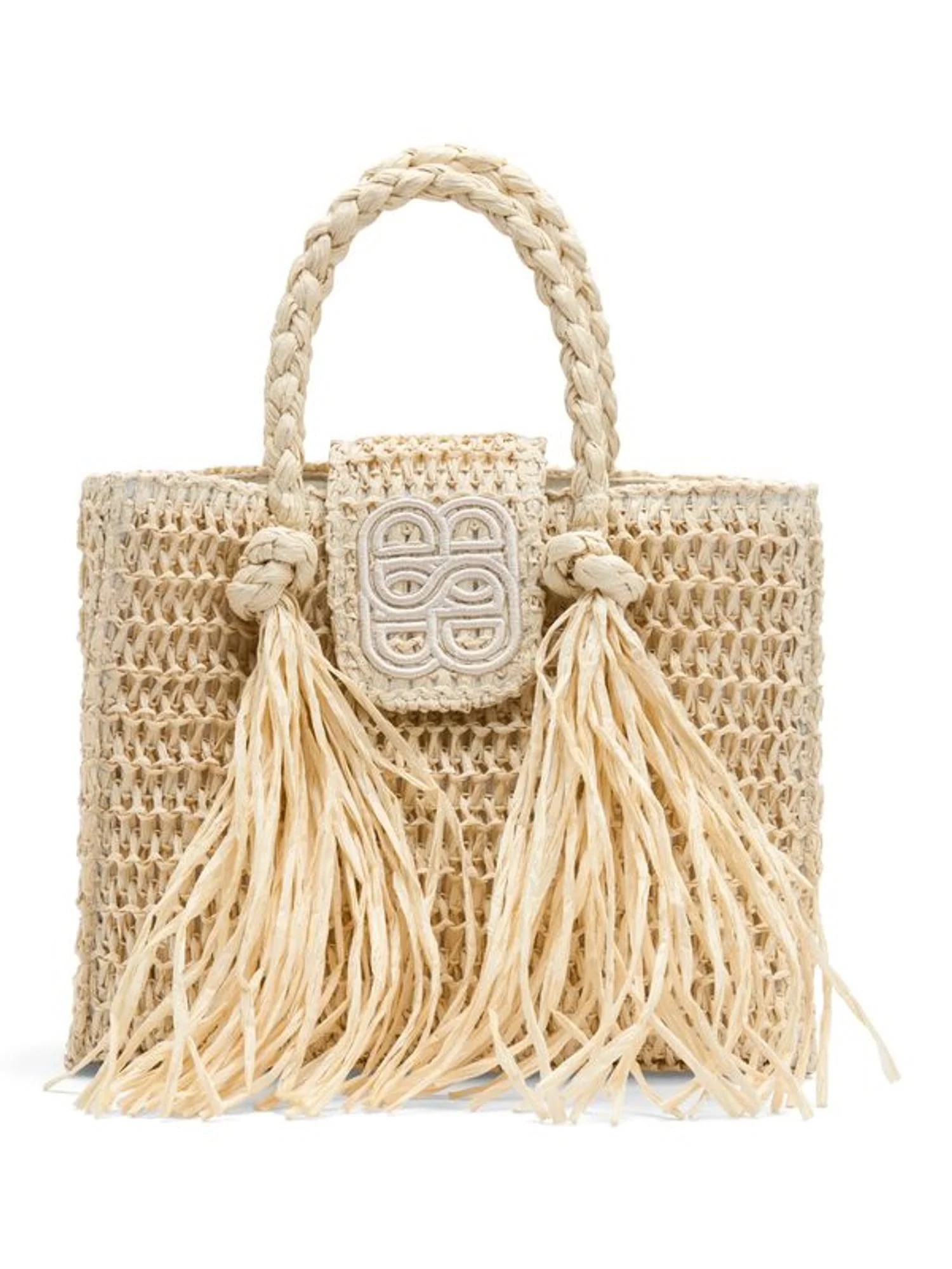 Sigrid Straw Bag Beige