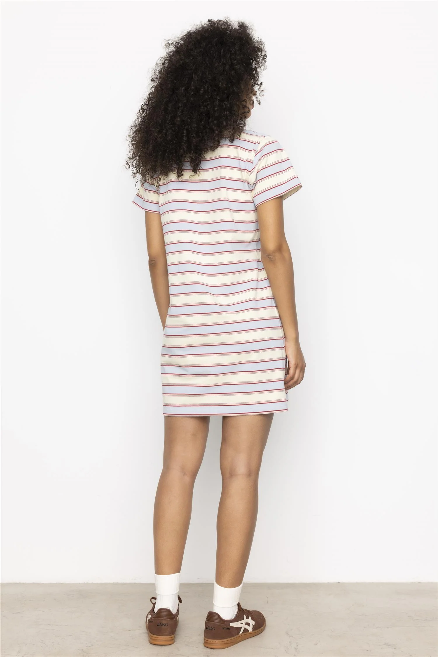 Emma Polo Dress  Ocean Stripe - Image 5