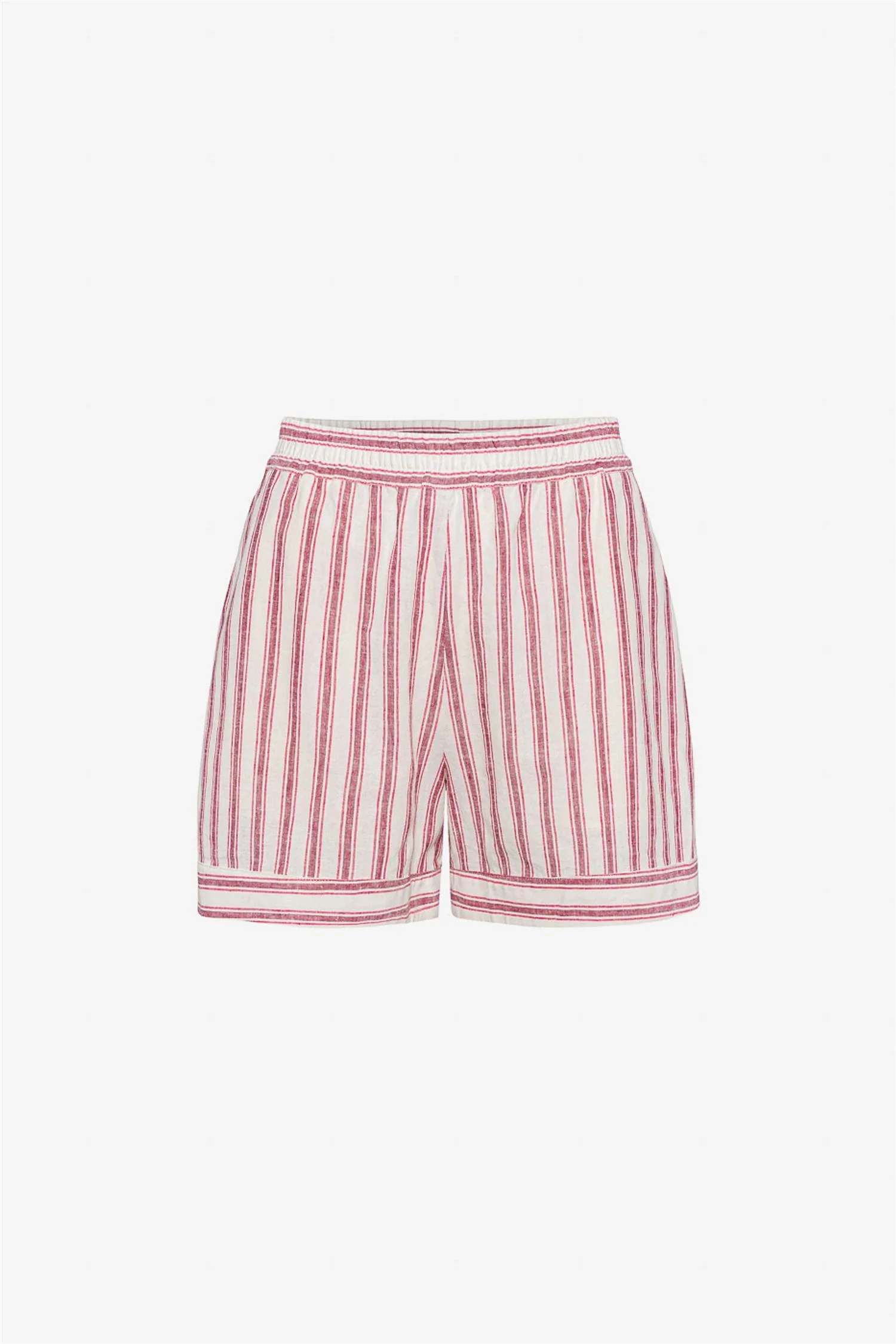 Lilia Shorts  Berry Stripe