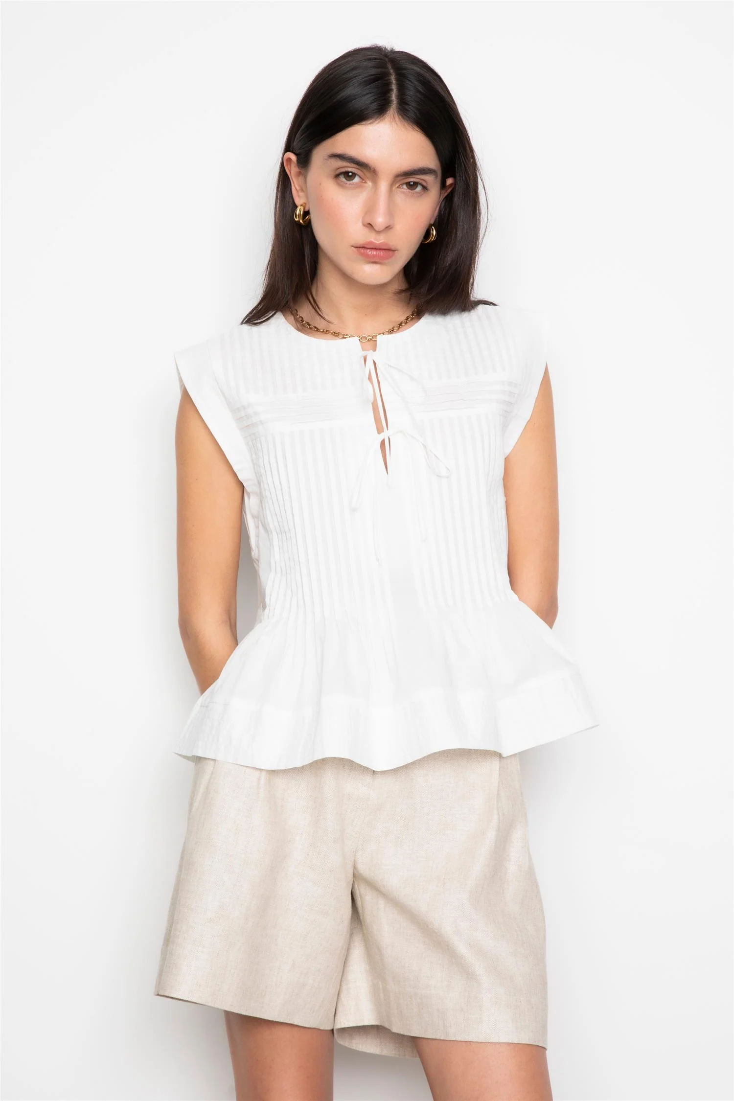 Daria Shorts  Sand Melange - Image 2