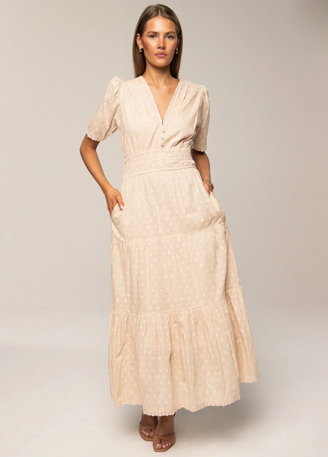 Mina Dress Cookiedough  Cookiedough - Image 6