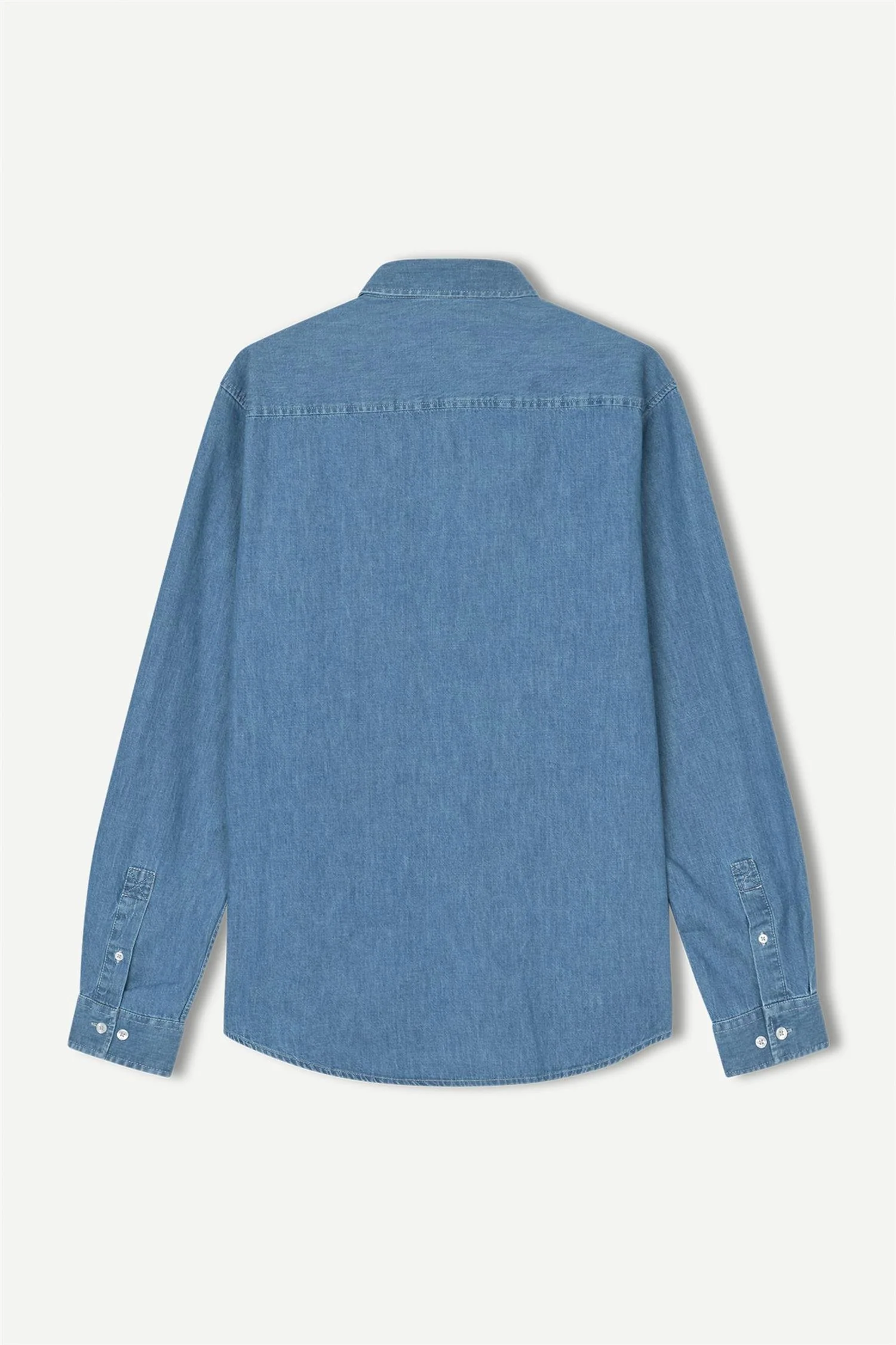 Saryan P Shirt 15248  Light Chambray - Image 2
