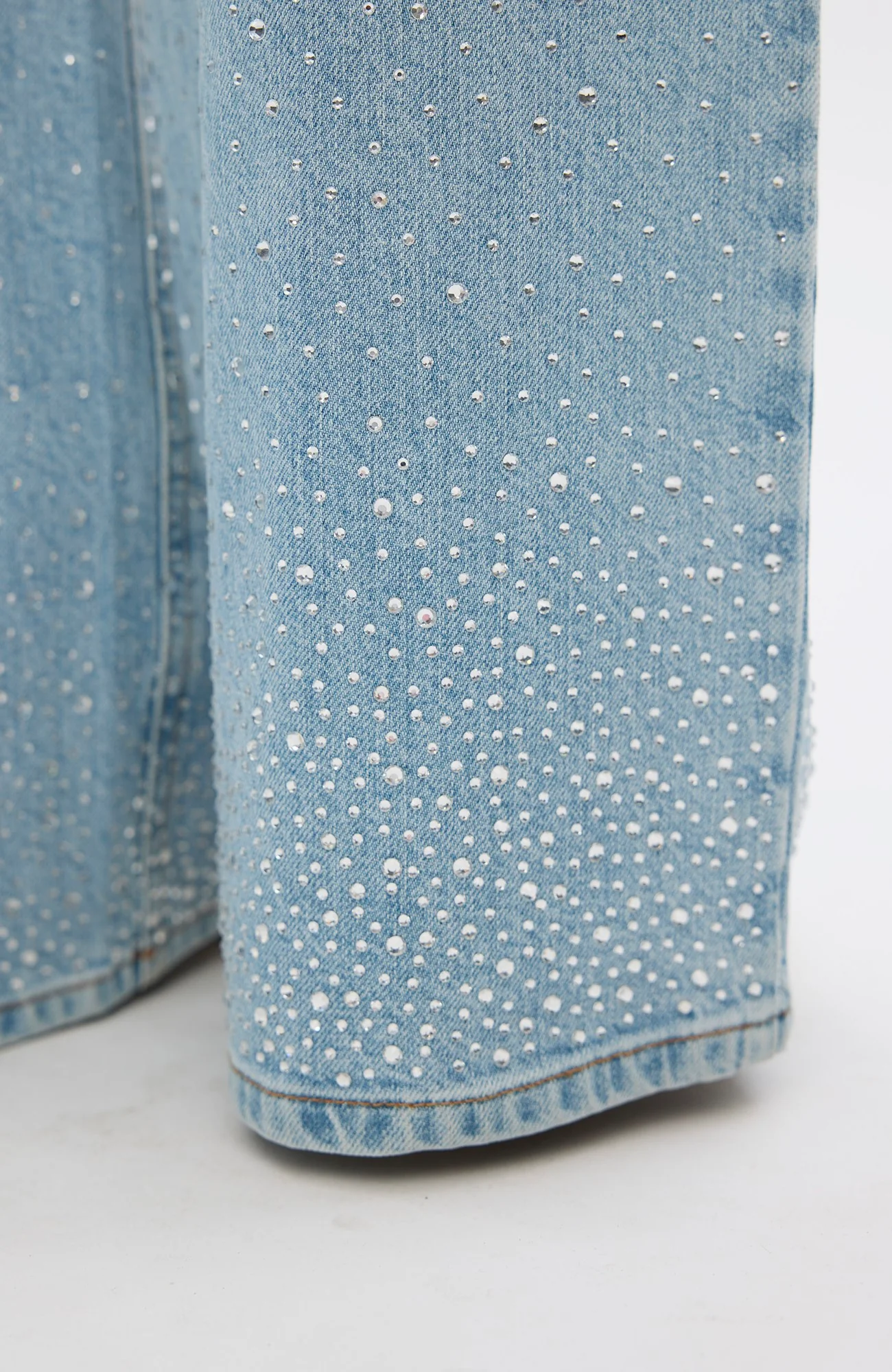 Abby  Light Rinse Rhinestone - Image 4