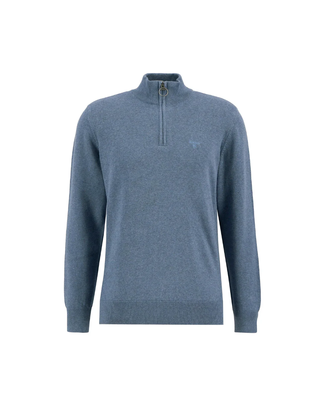 Barbour Cotton HZ Knit  Dusk Blue