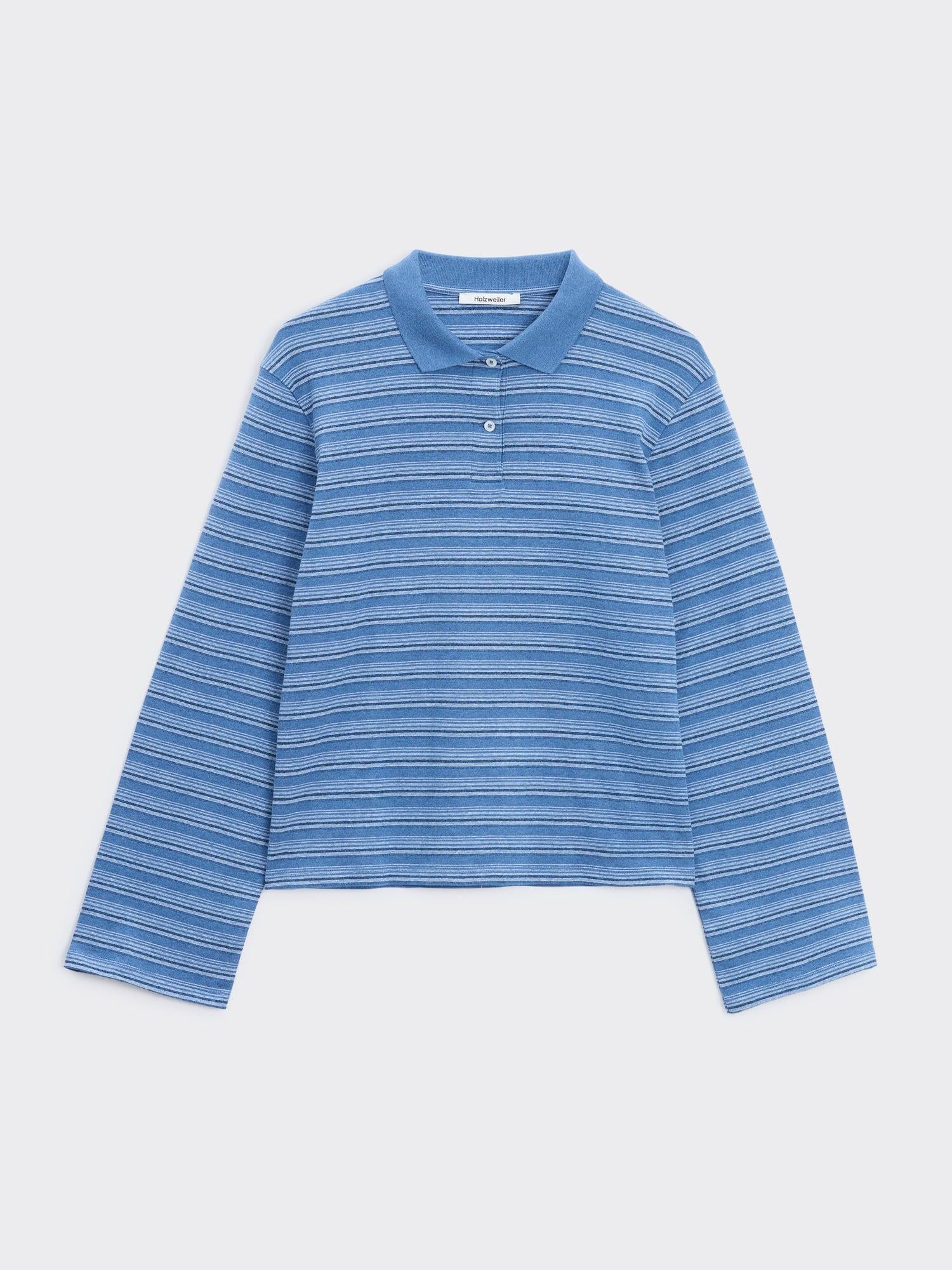 Sunny Polo  Blue Stripe