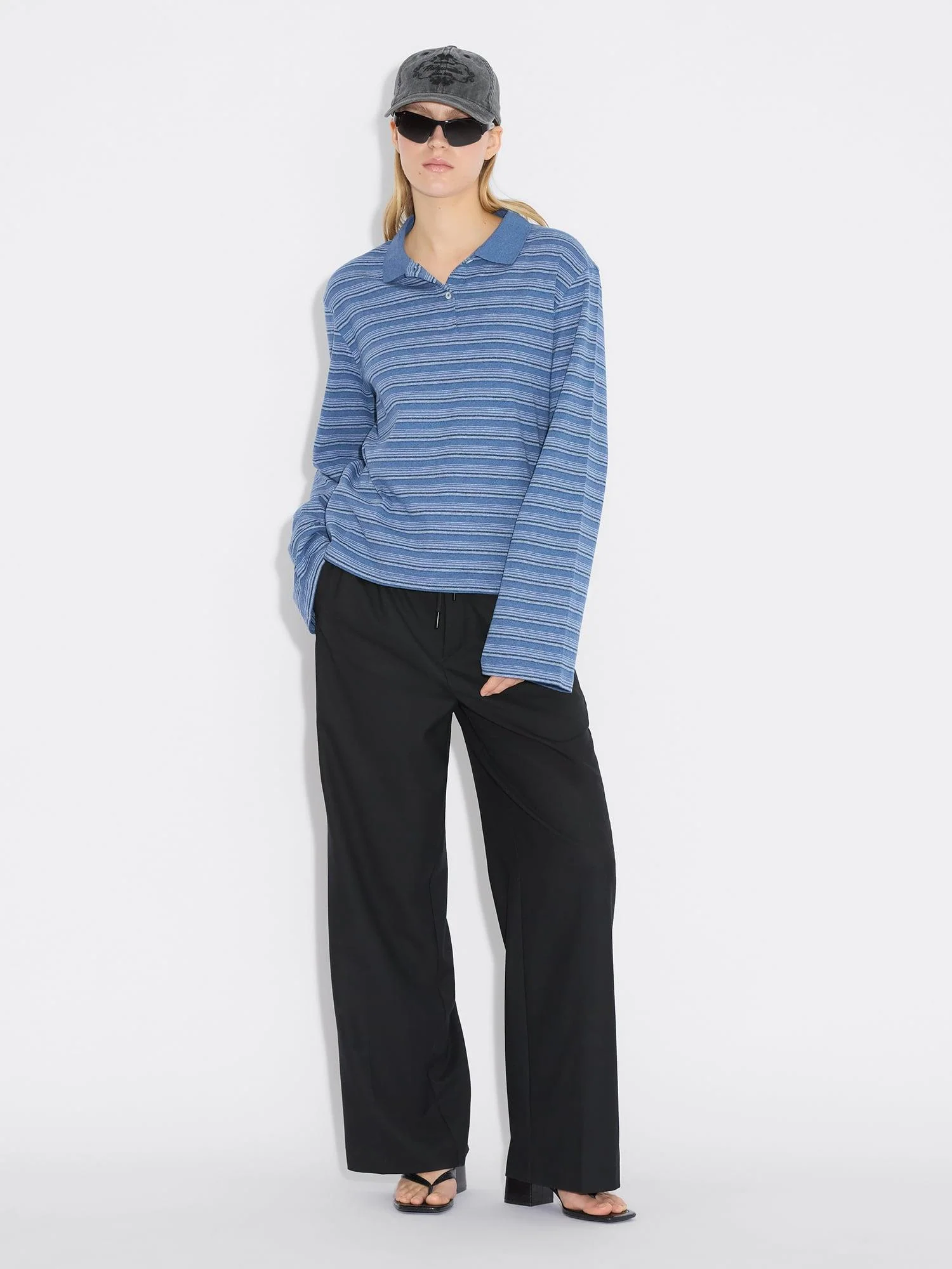 Sunny Polo  Blue Stripe - Image 6