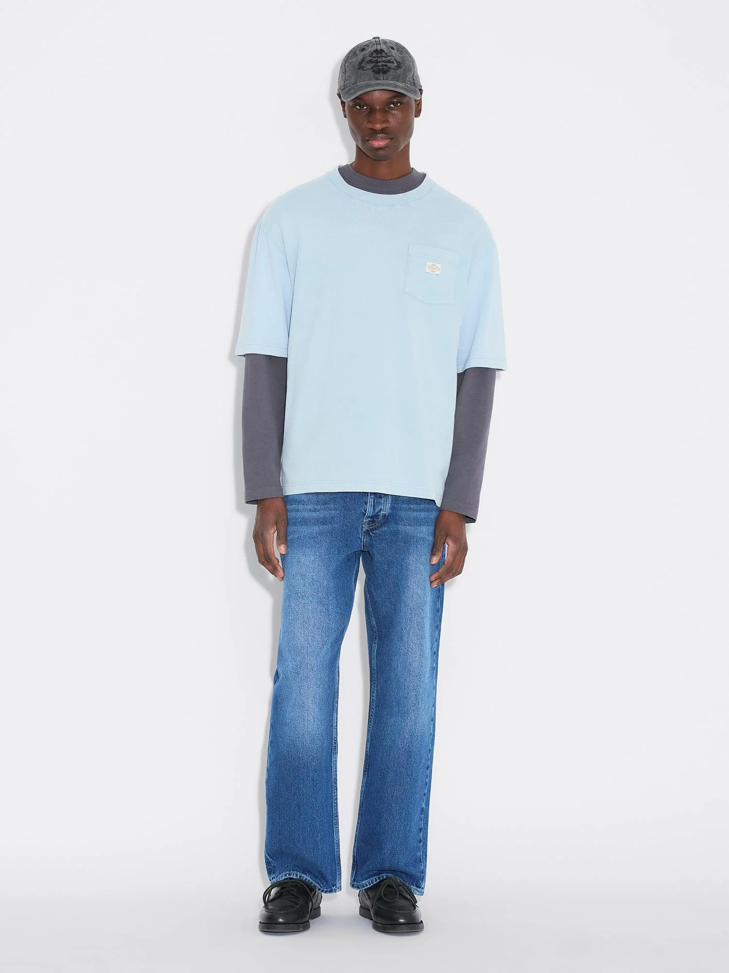 Carmen Tee  Blue Washed - Image 2