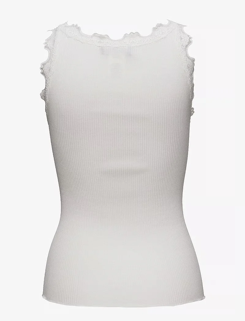 RWBabette SL U-neck Lace Top  New White - Image 2